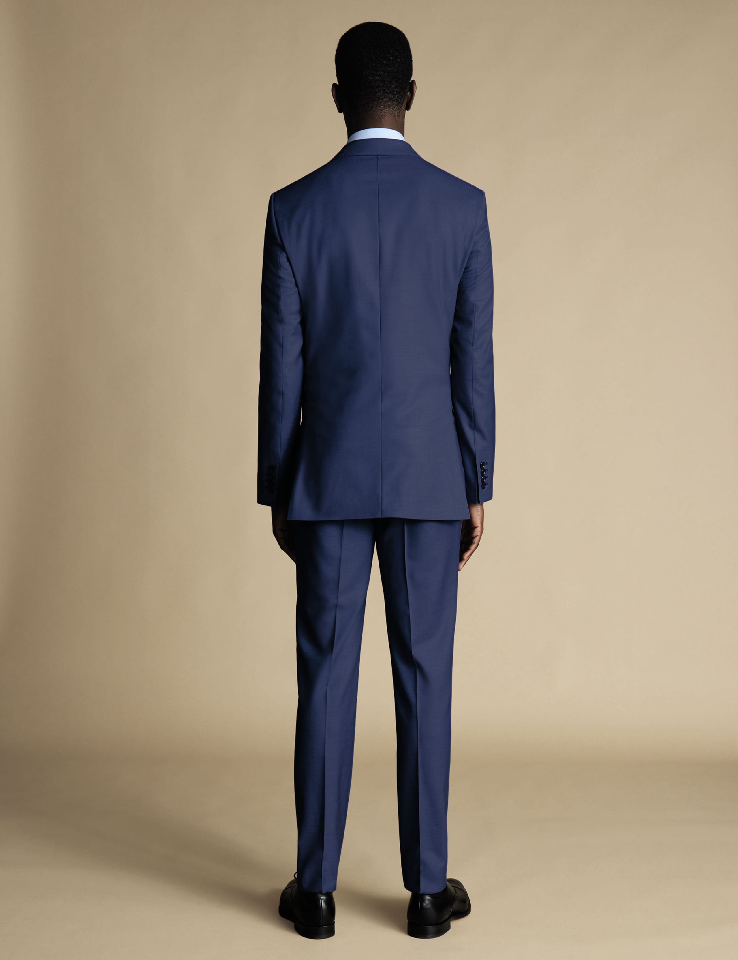 Slim Fit Pure Wool Sharkskin Suit Jacket 2 of 4