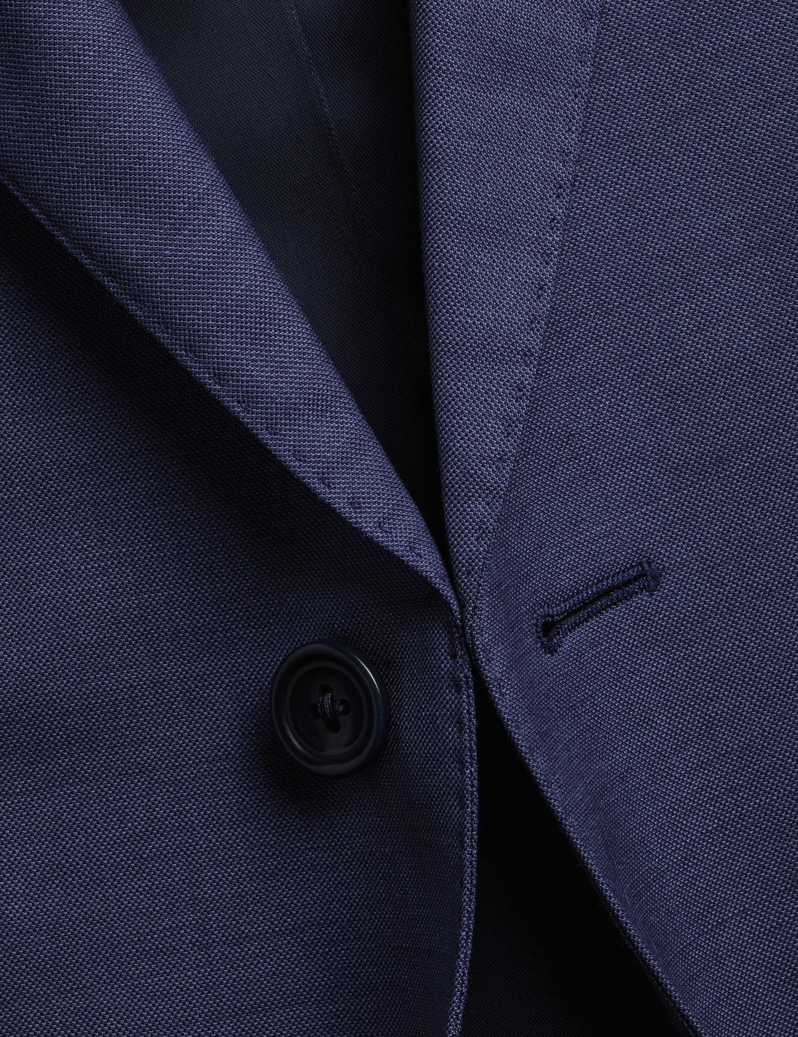 Slim Fit Pure Wool Sharkskin Suit Jacket 4 of 4