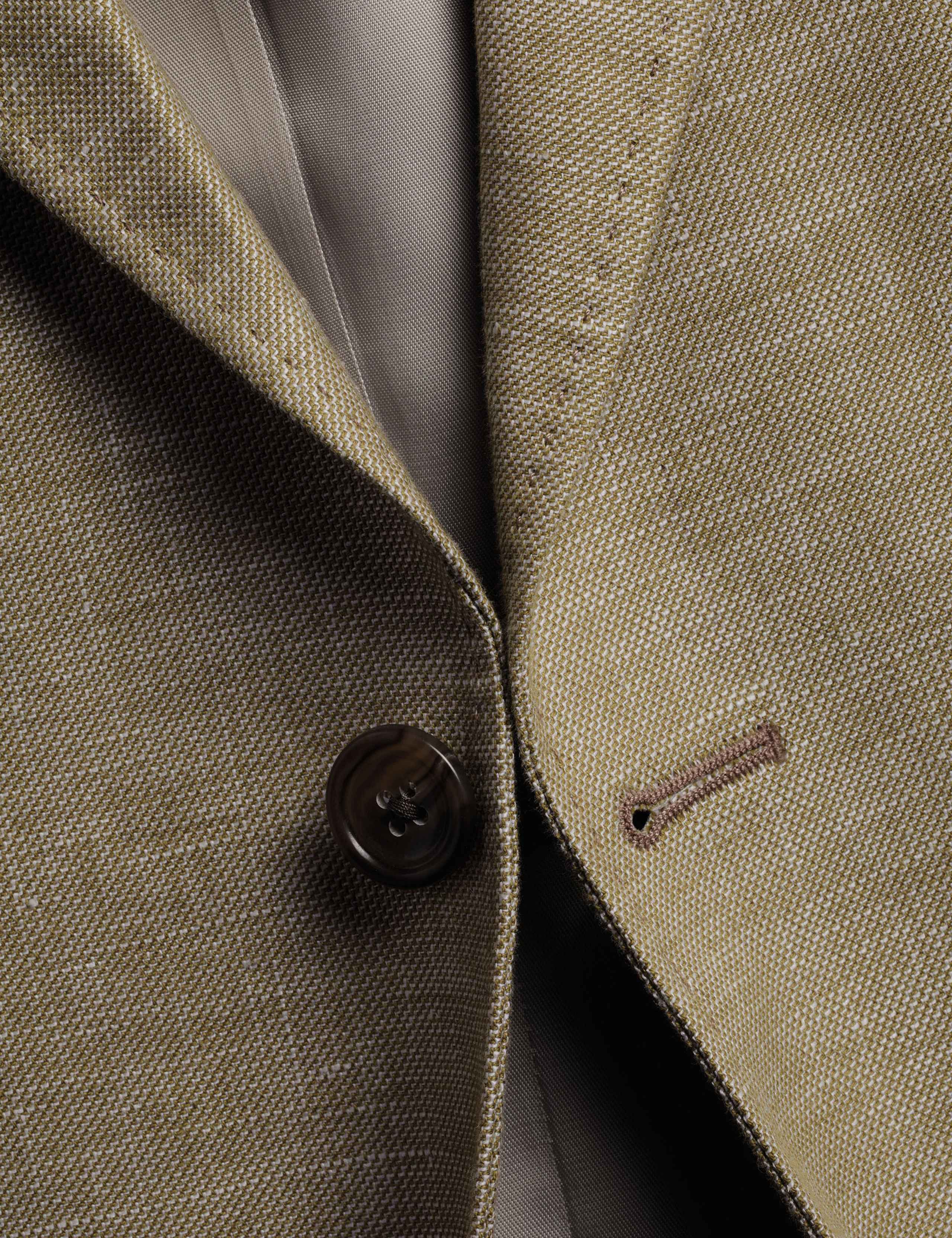Slim Fit Linen Blend Suit Jacket 5 of 5