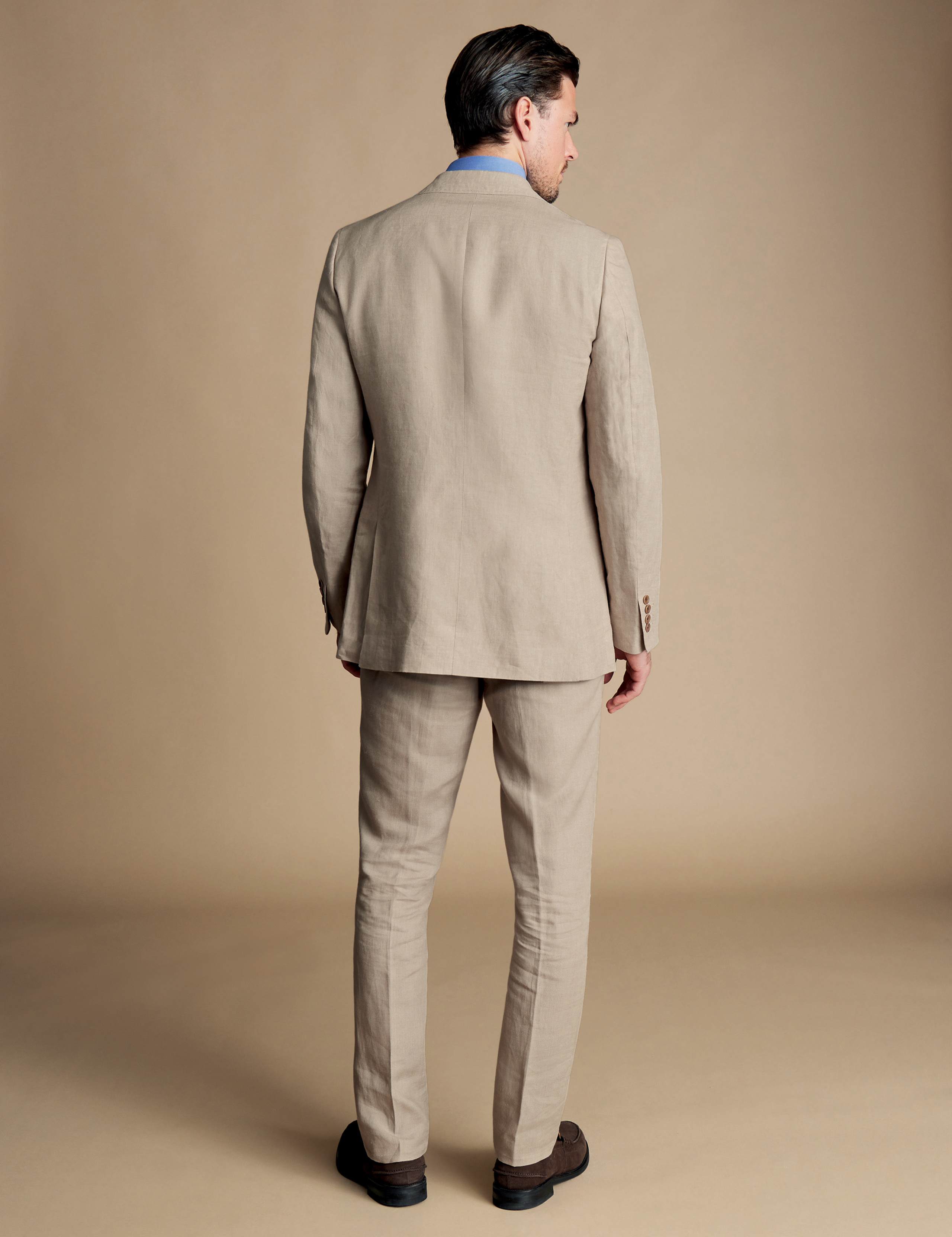Slim Fit Pure Linen Suit Jacket 3 of 5