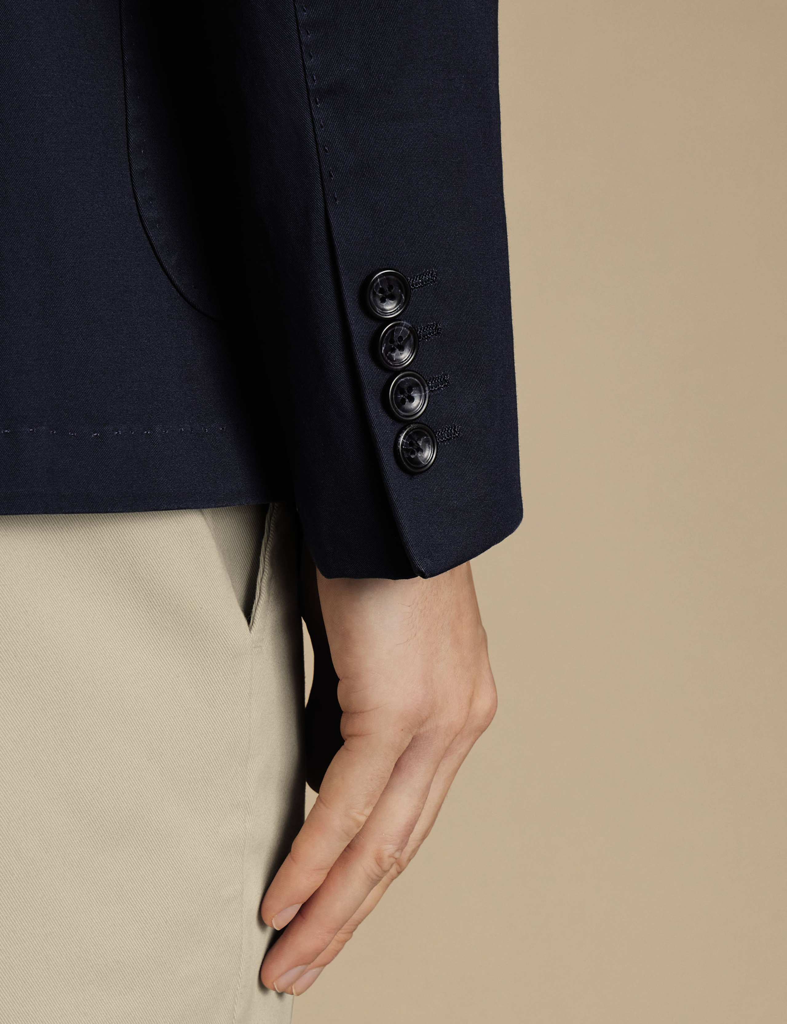 Slim Fit Cotton Rich Blazer 4 of 5