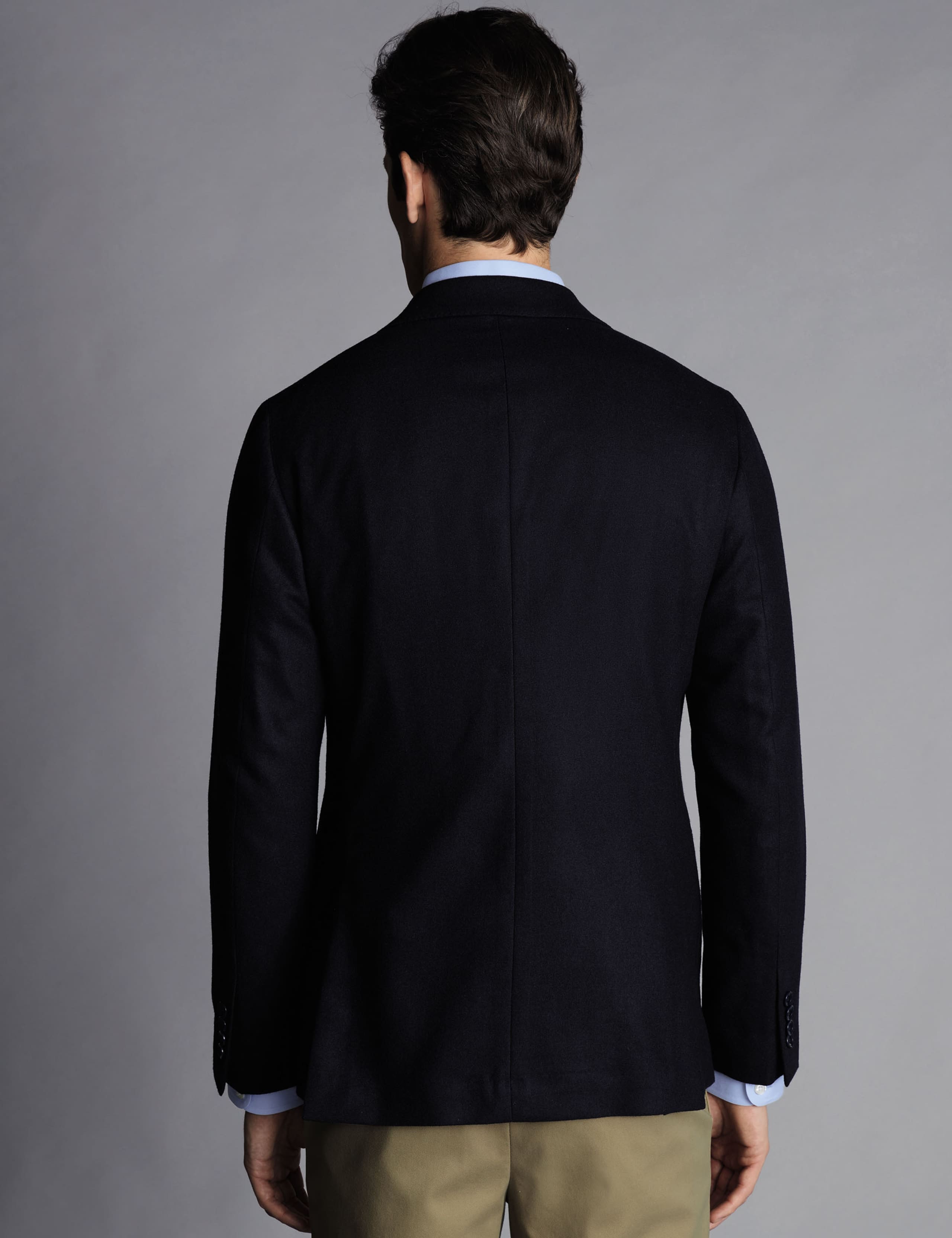 Slim Fit Pure Wool Twill Blazer 3 of 5
