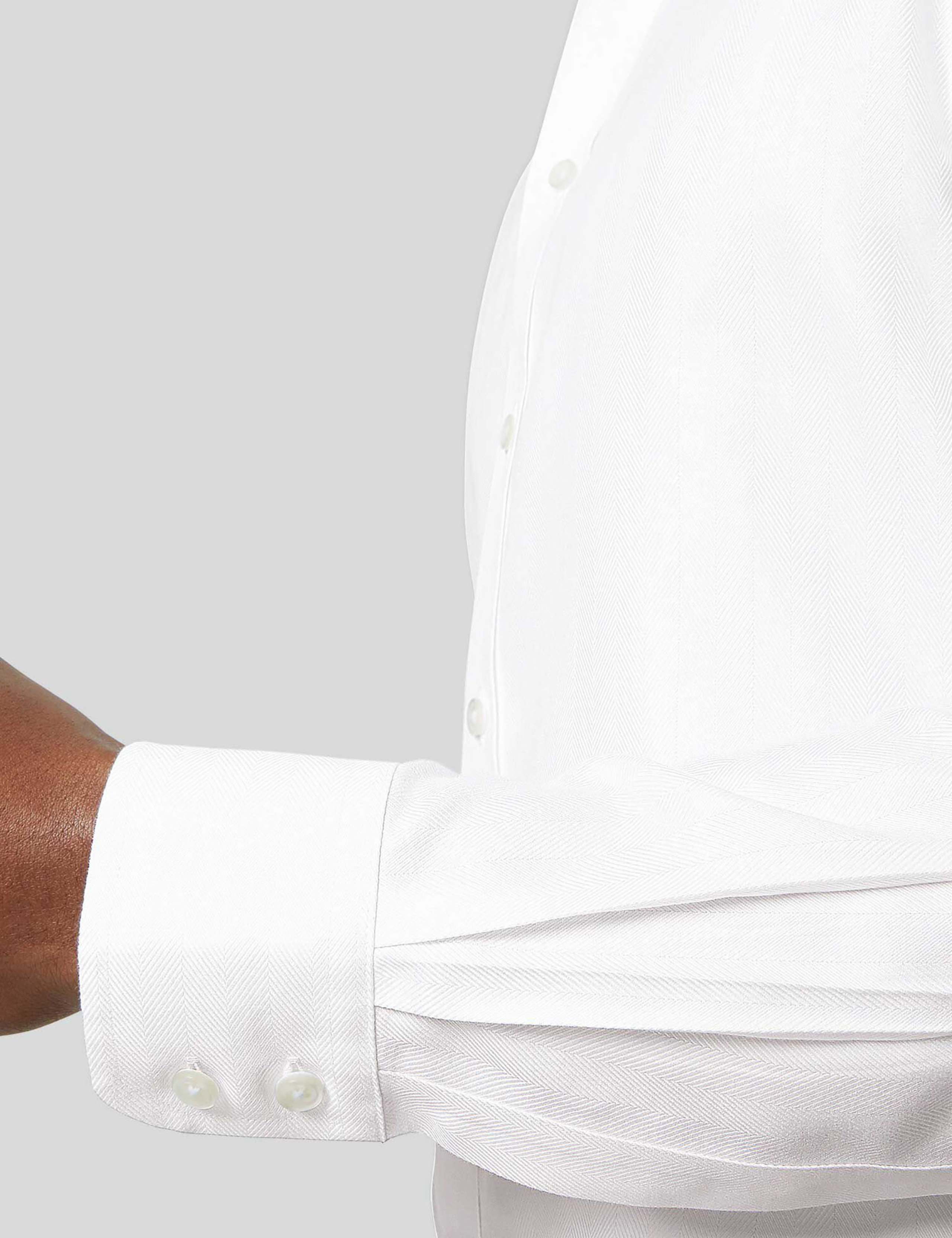 Slim Fit Non Iron Pure Cotton Weave Shirt 3 of 5