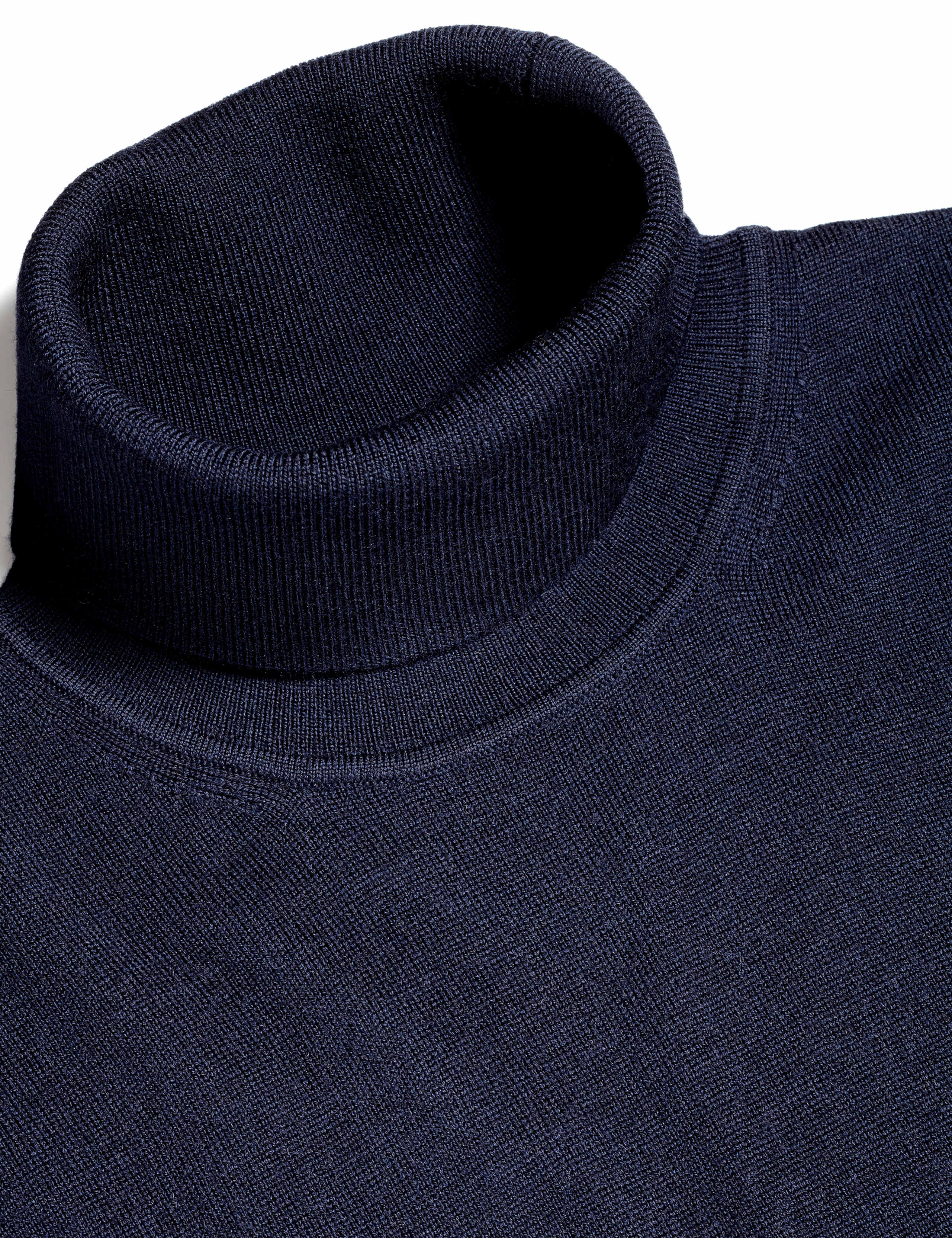 Pure Merino Wool Roll Neck Jumper 3 of 3