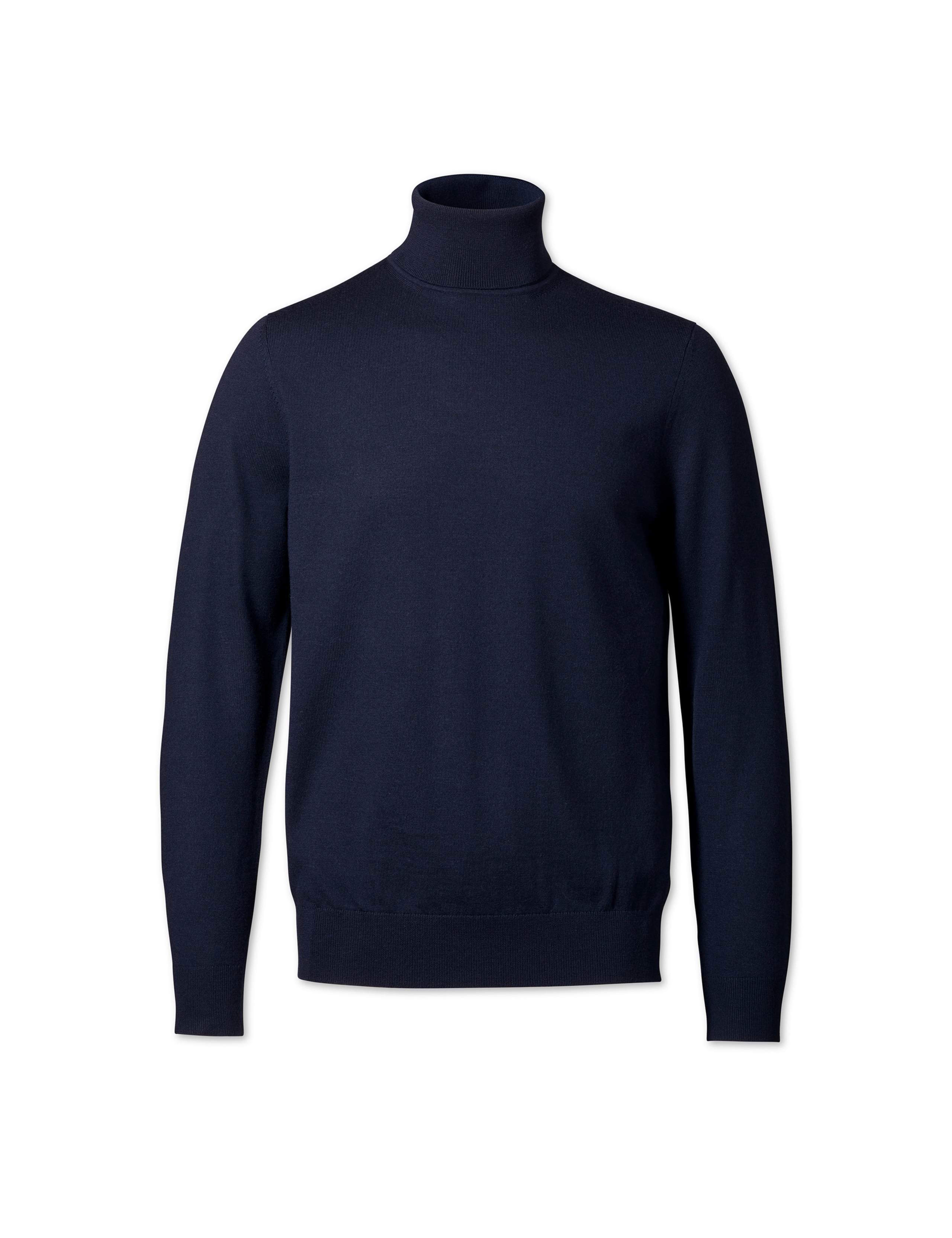 Pure Merino Wool Roll Neck Jumper 2 of 3