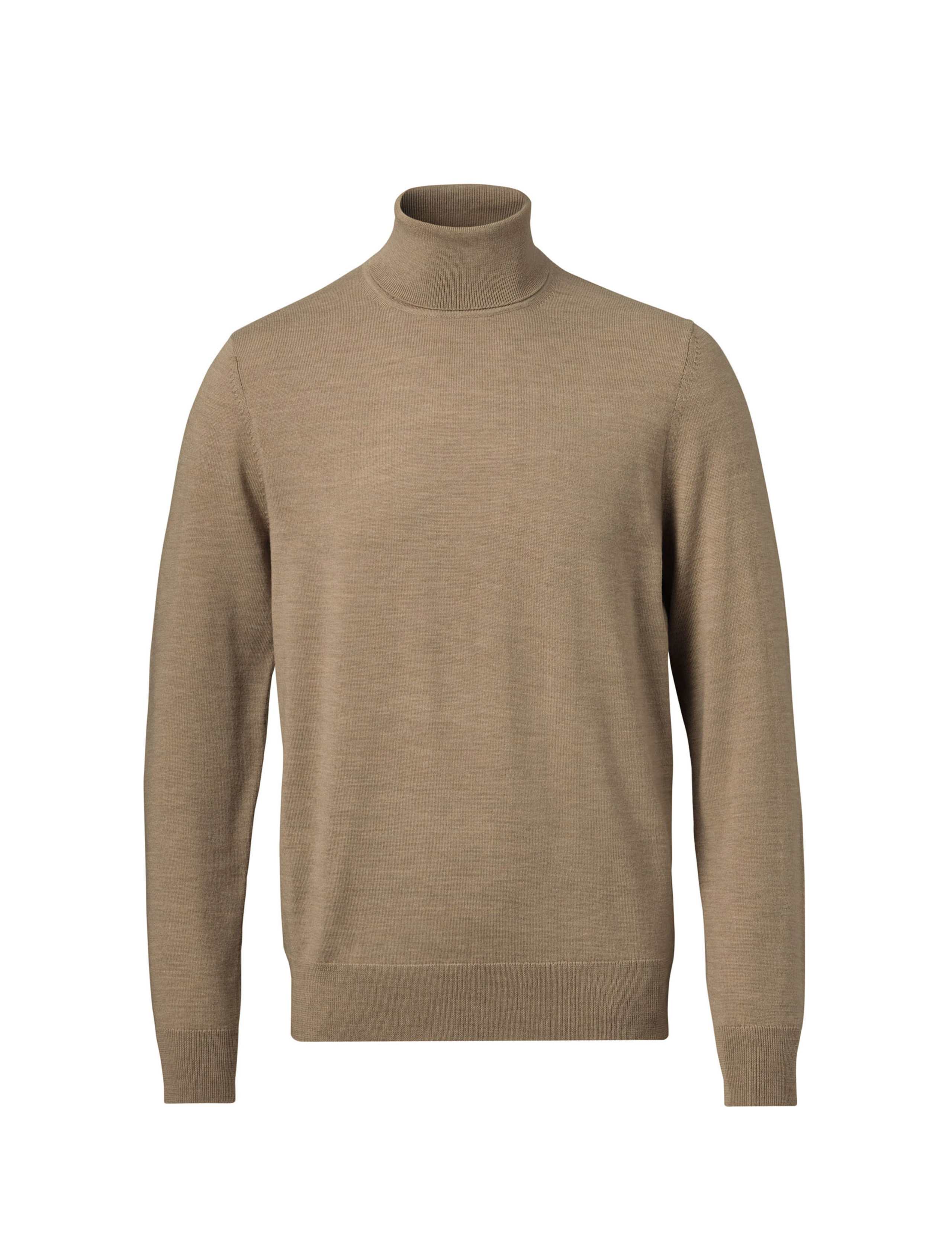 Pure Merino Wool Roll Neck Jumper 2 of 5