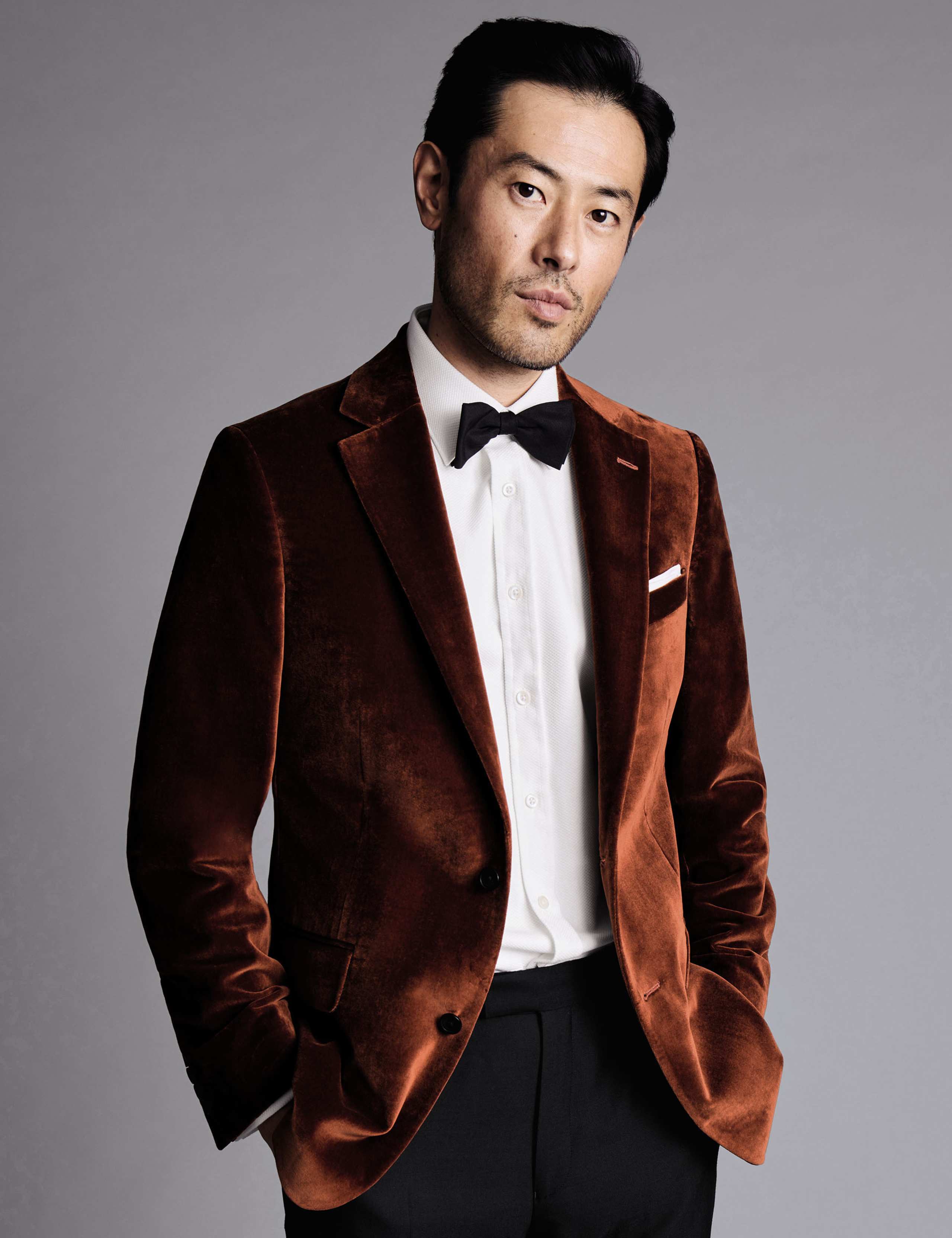 Slim Fit Italian Velvet Jacket 1 of 5