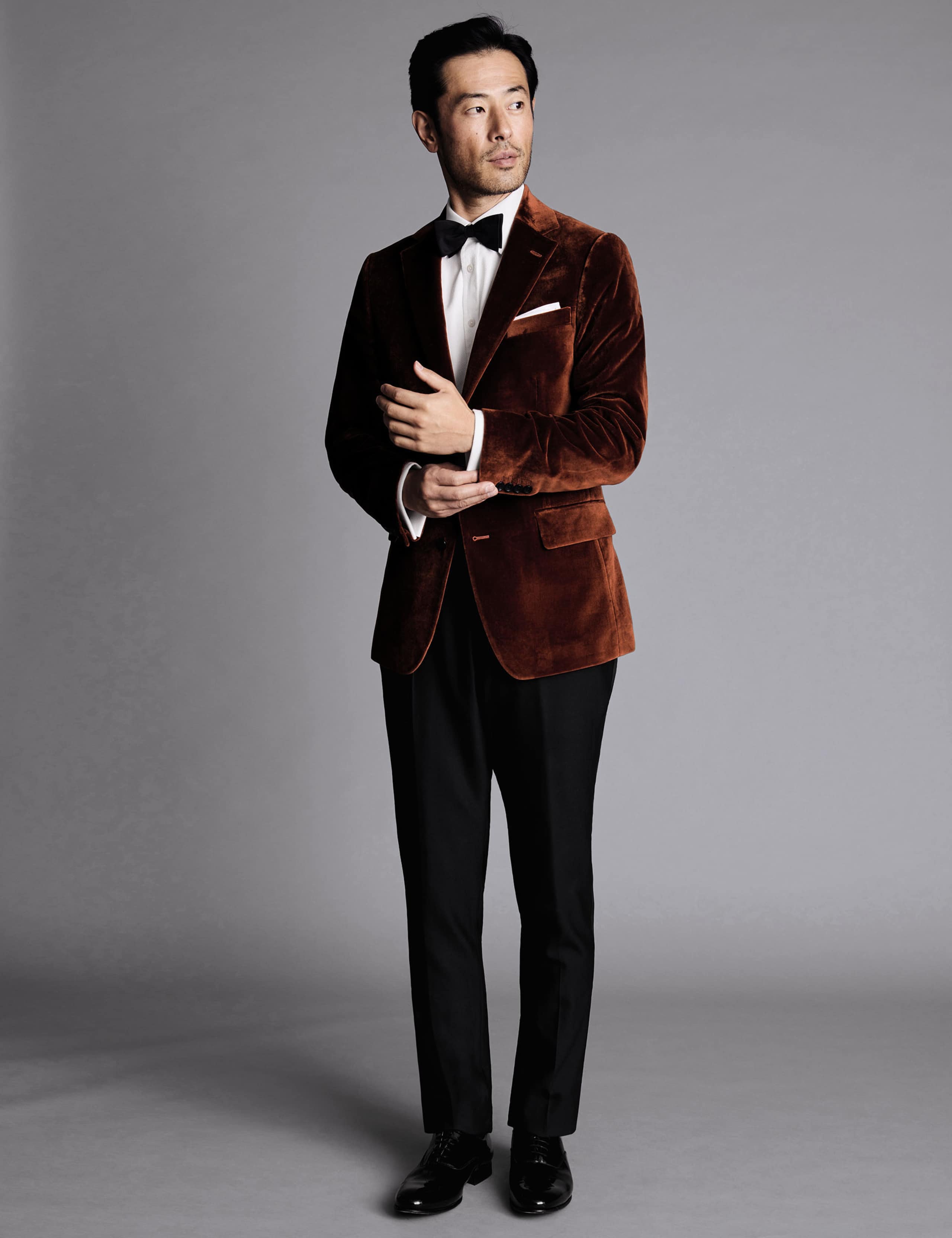 Slim Fit Italian Velvet Jacket 2 of 5