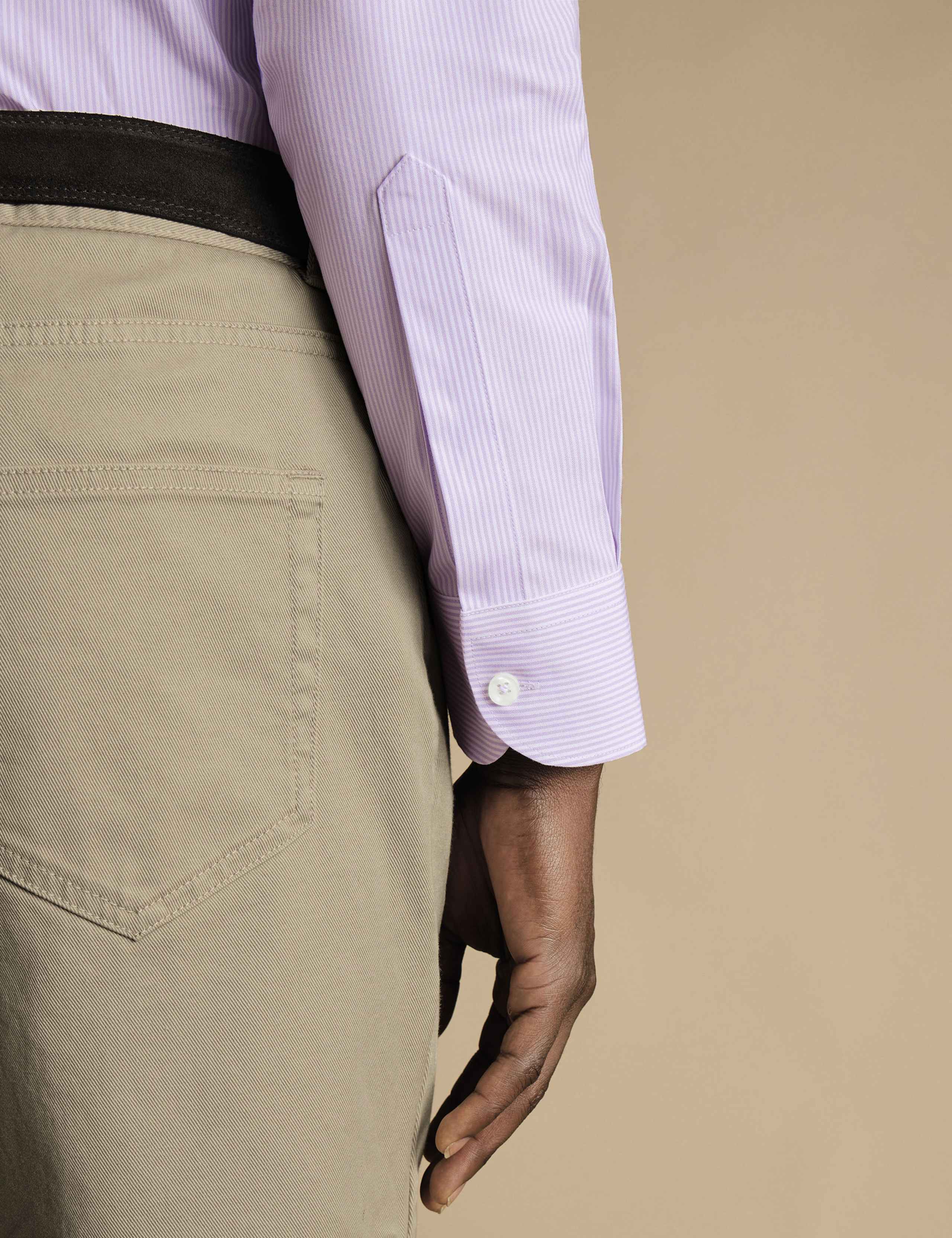 Slim Fit Non Iron Pure Cotton Check Shirt 4 of 7