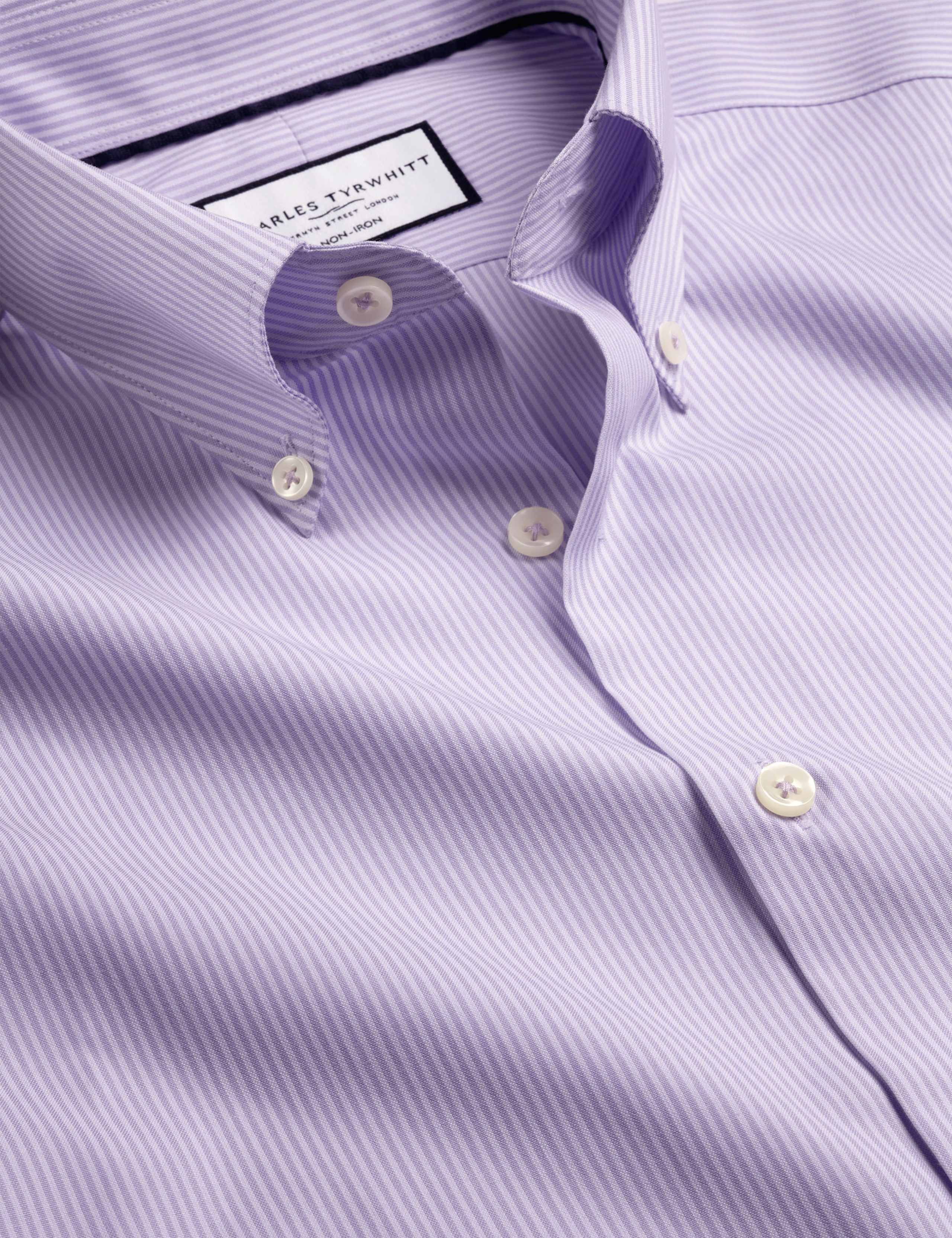 Slim Fit Non Iron Pure Cotton Check Shirt 6 of 7