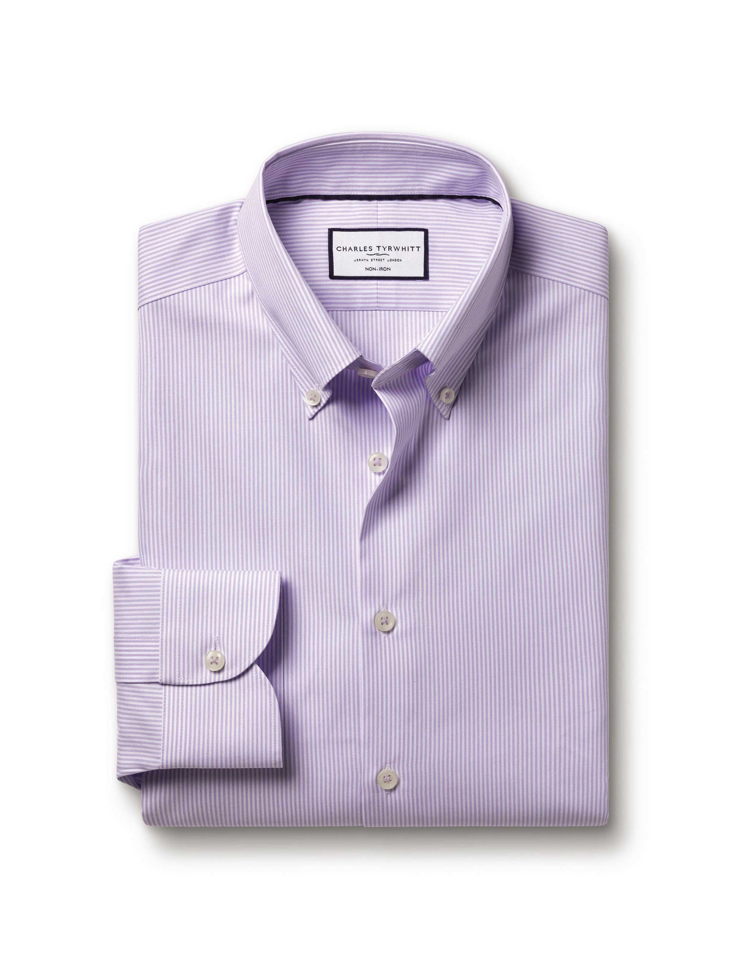 Slim Fit Non Iron Pure Cotton Check Shirt 2 of 7
