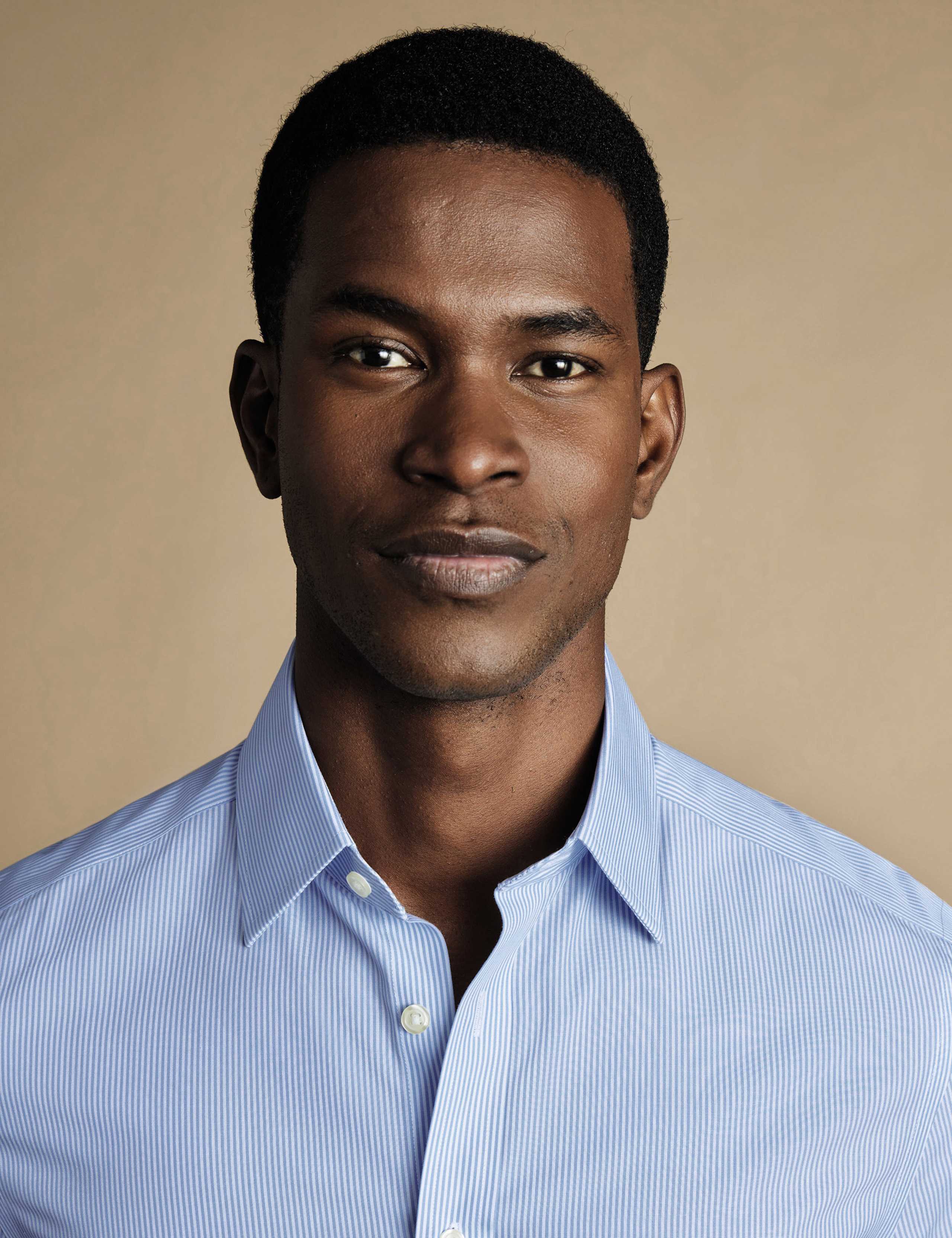 Slim Fit Non Iron Twill Check Shirt 3 of 6