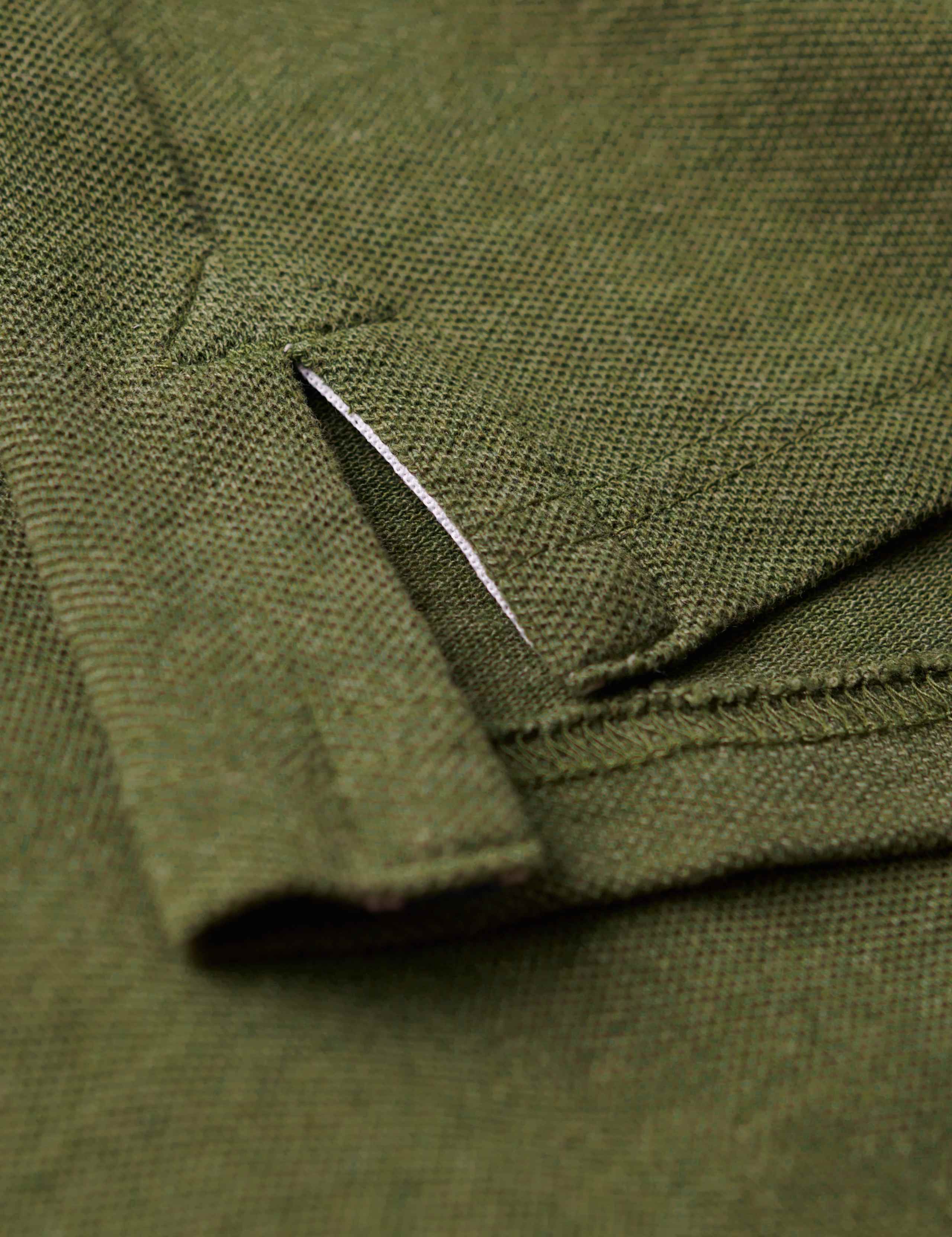 Pure Cotton Pique Polo Shirt 6 of 6