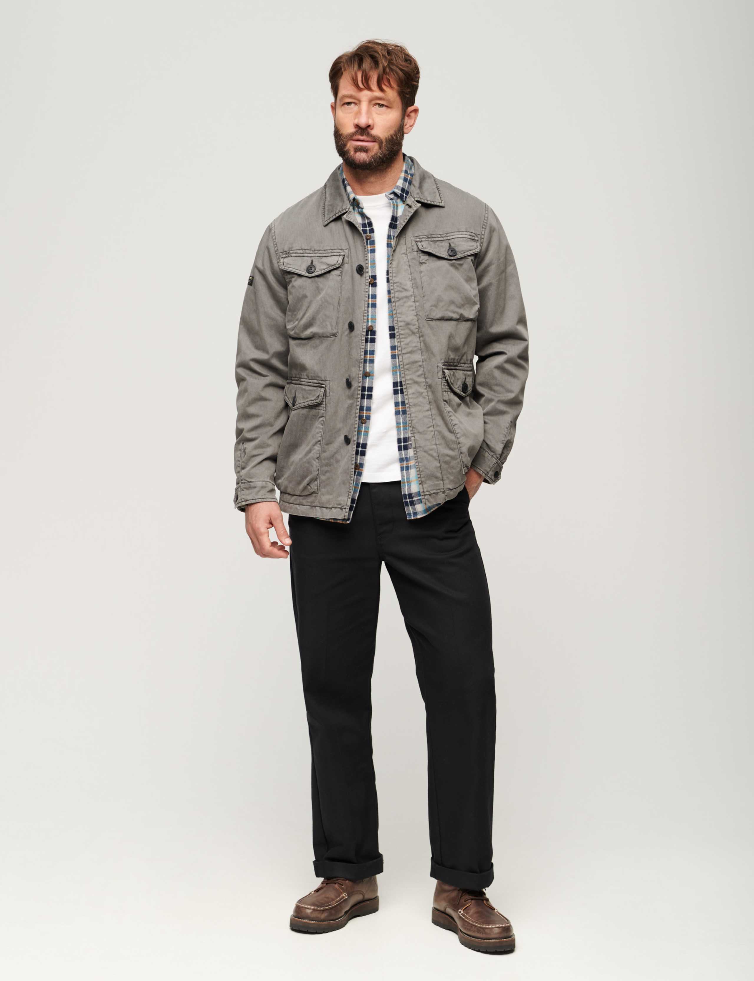 Pure Cotton Utility Jacket 2 of 6