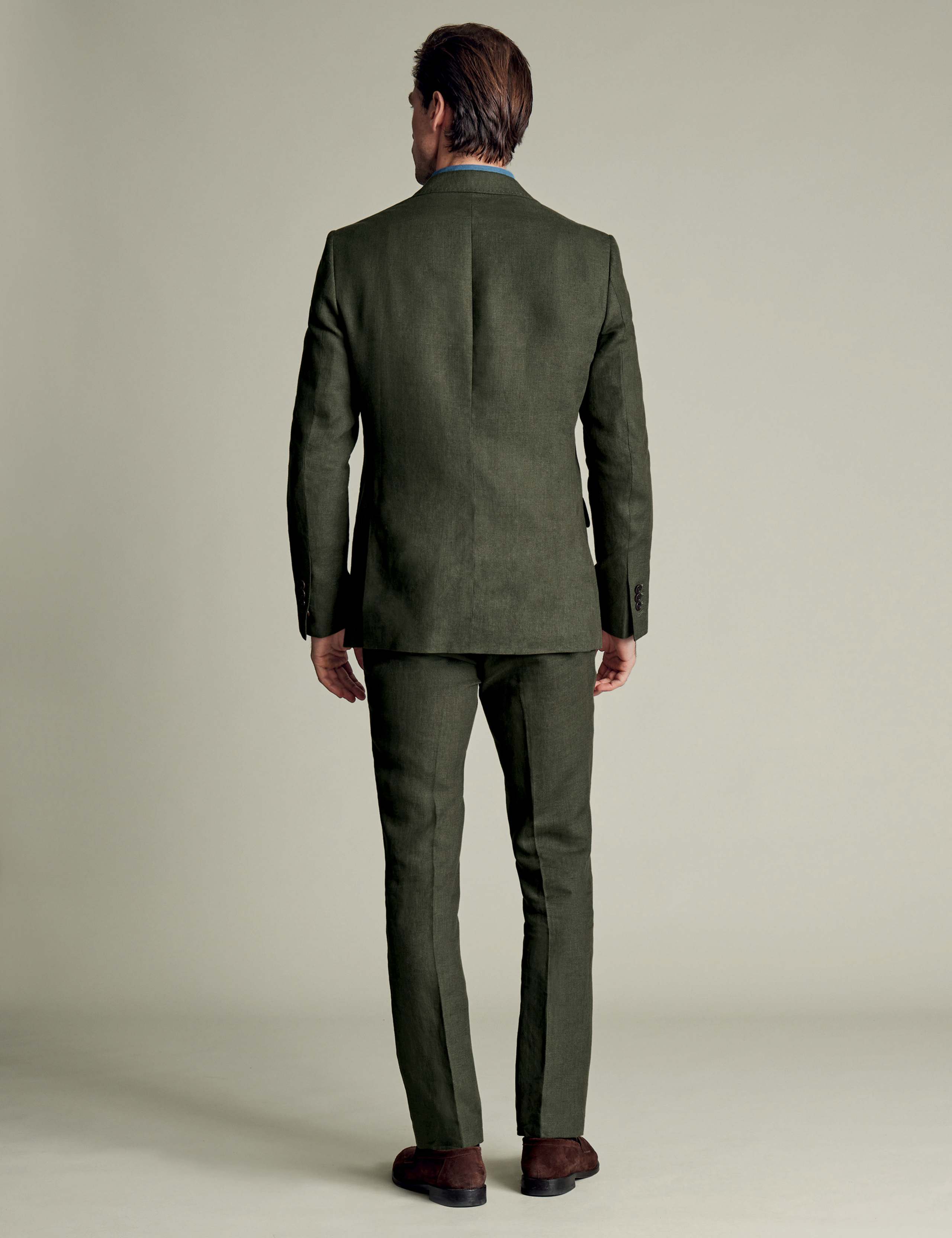 Slim Fit Pure Linen Suit Jacket 3 of 5