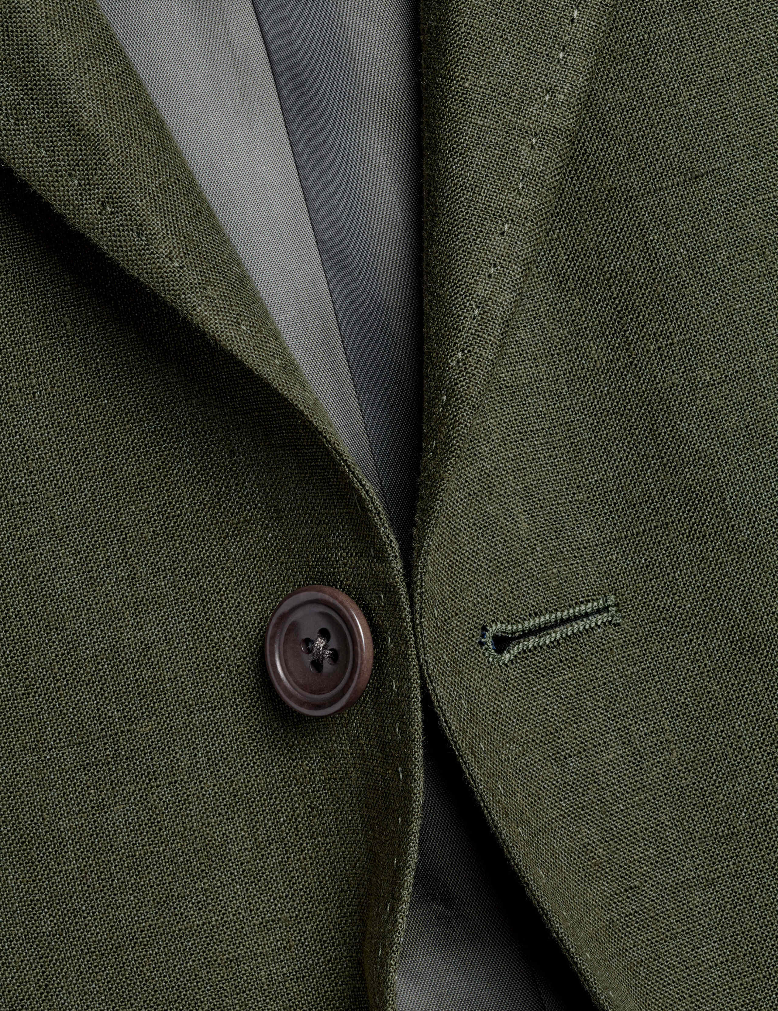Slim Fit Pure Linen Suit Jacket 5 of 5