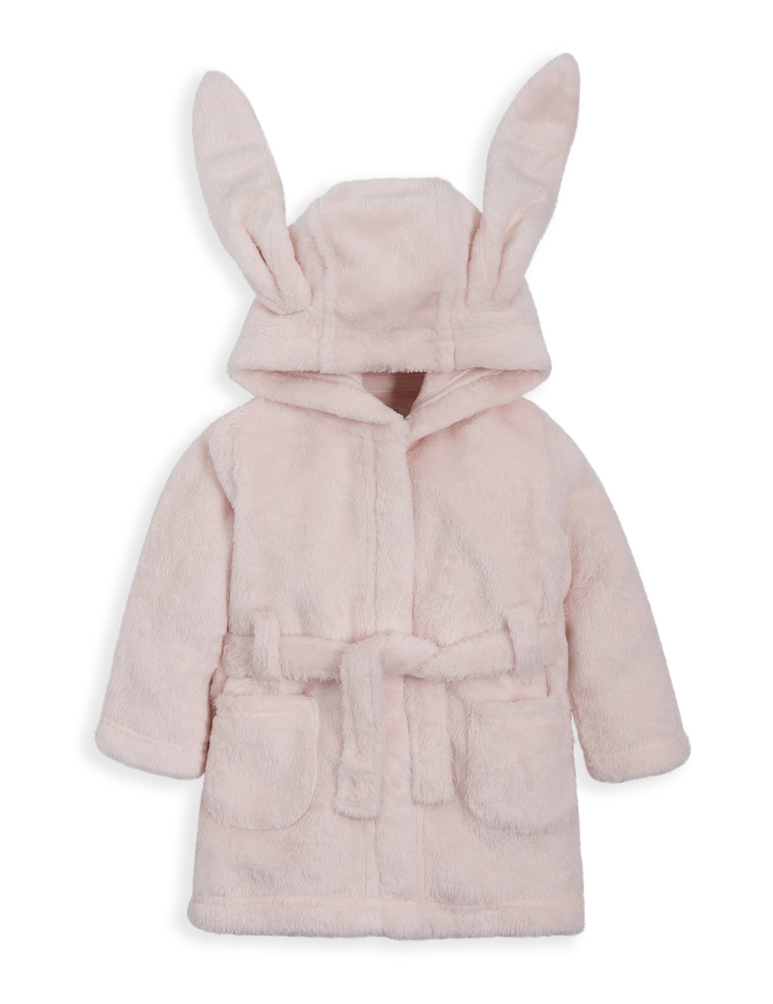 Bunny Ears Hooded Dressing Gown (6 Mths-3 Yrs) 2 of 3