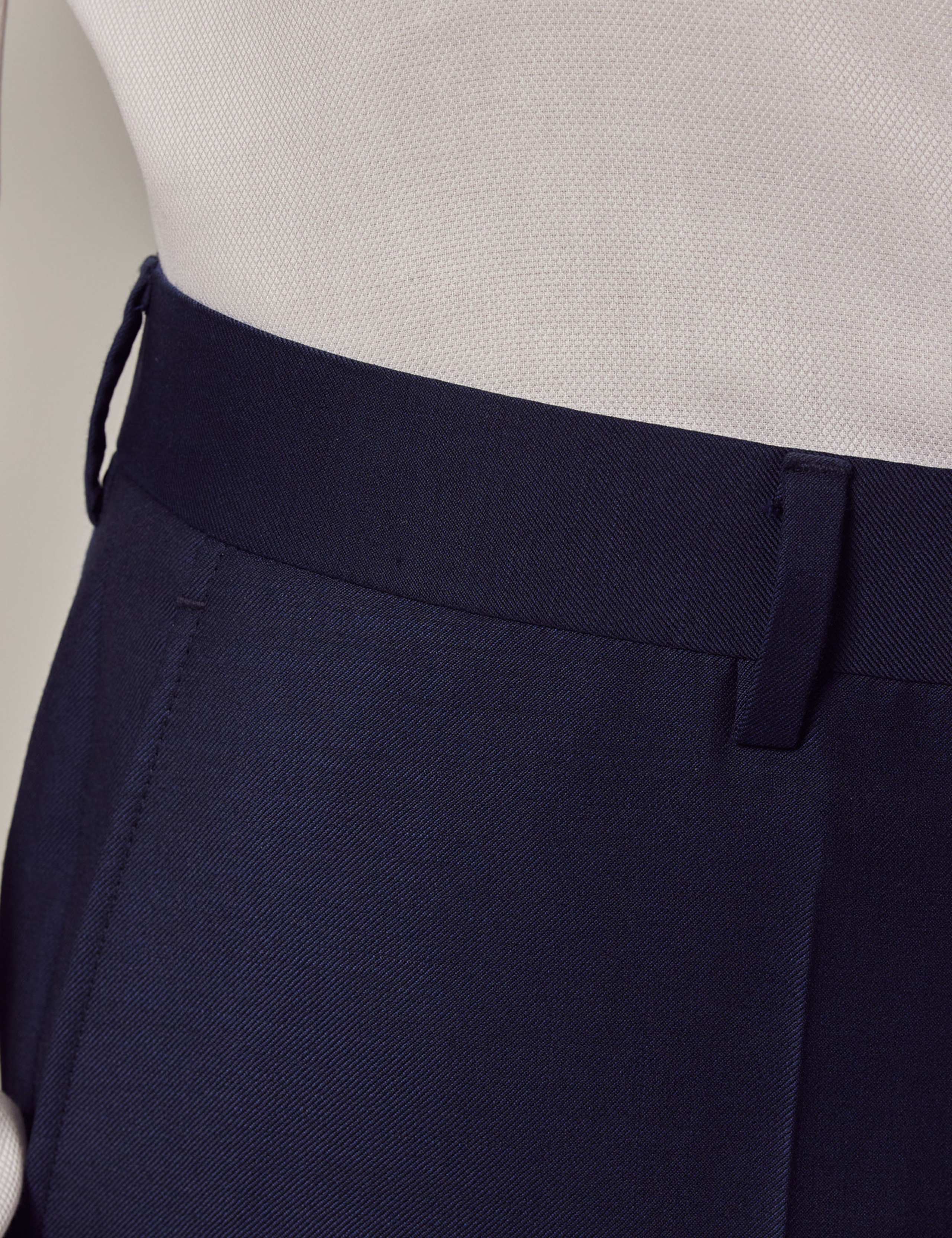 Slim Fit Pure Wool Trousers 4 of 4