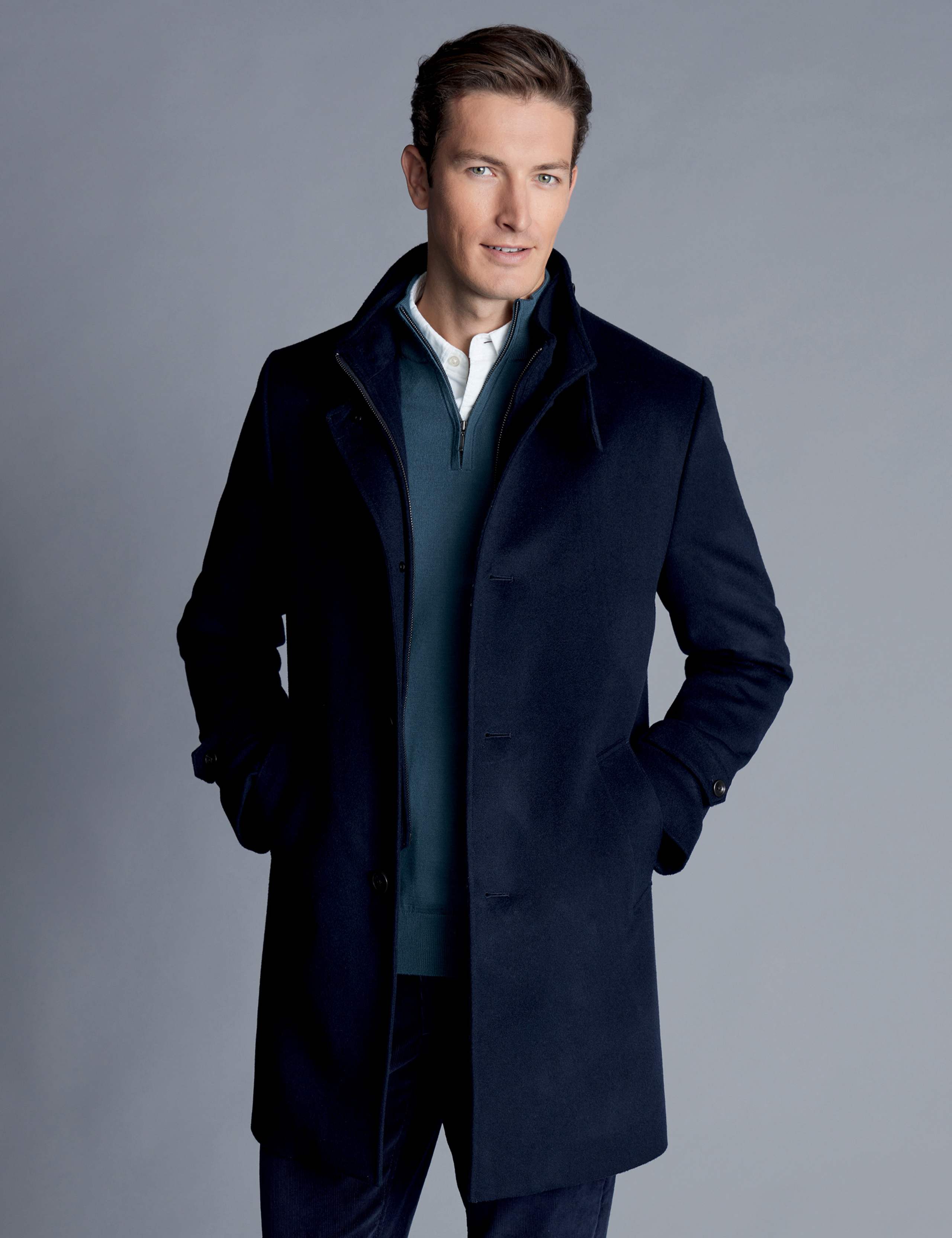 Pure Wool Overcoat 1 of 7