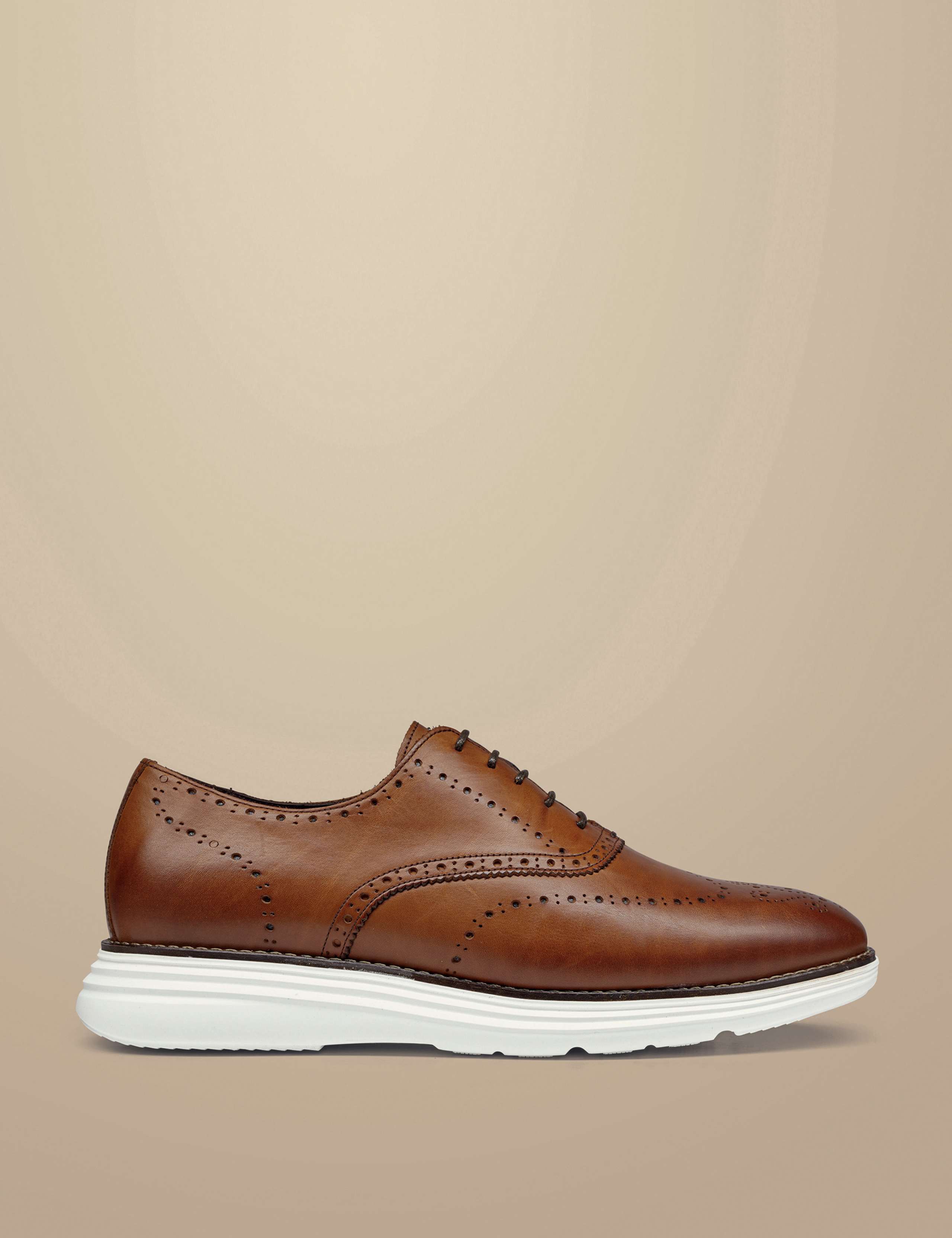 Leather Lace Up Trainers 1 of 4