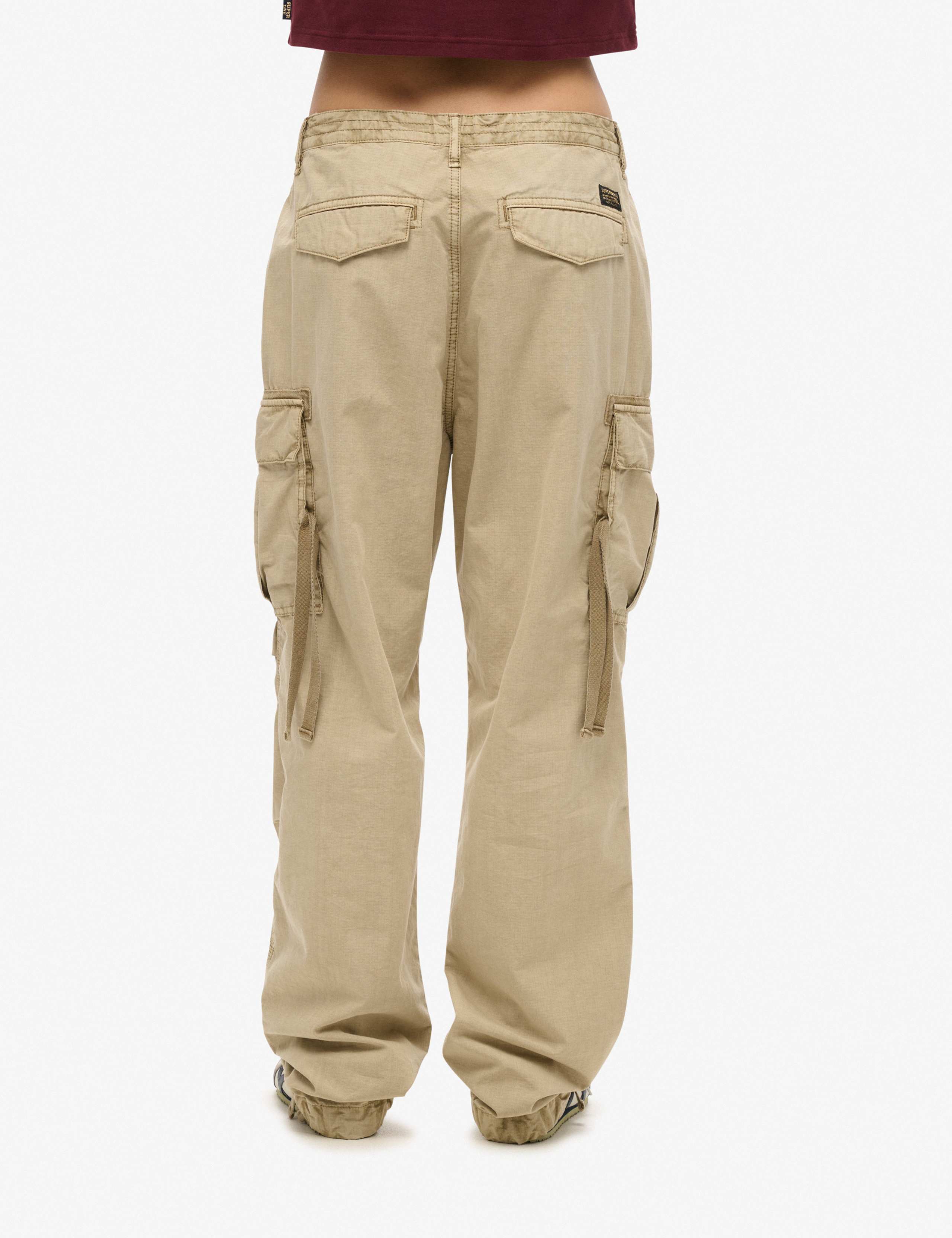Pure Cotton Cargo Relaxed Trousers 2 of 7