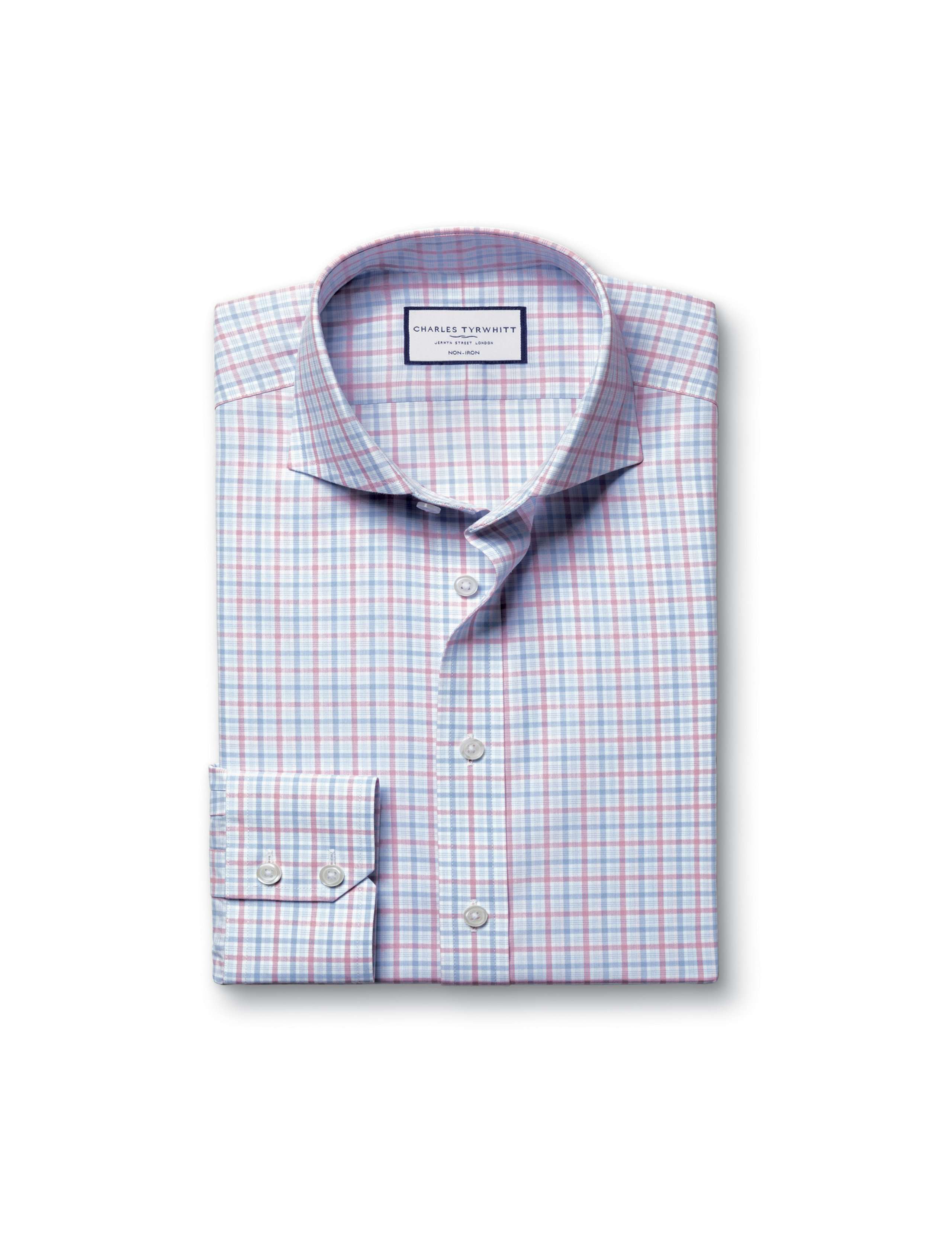 Regular Fit Non Iron Pure Cotton Check Shirt 2 of 6