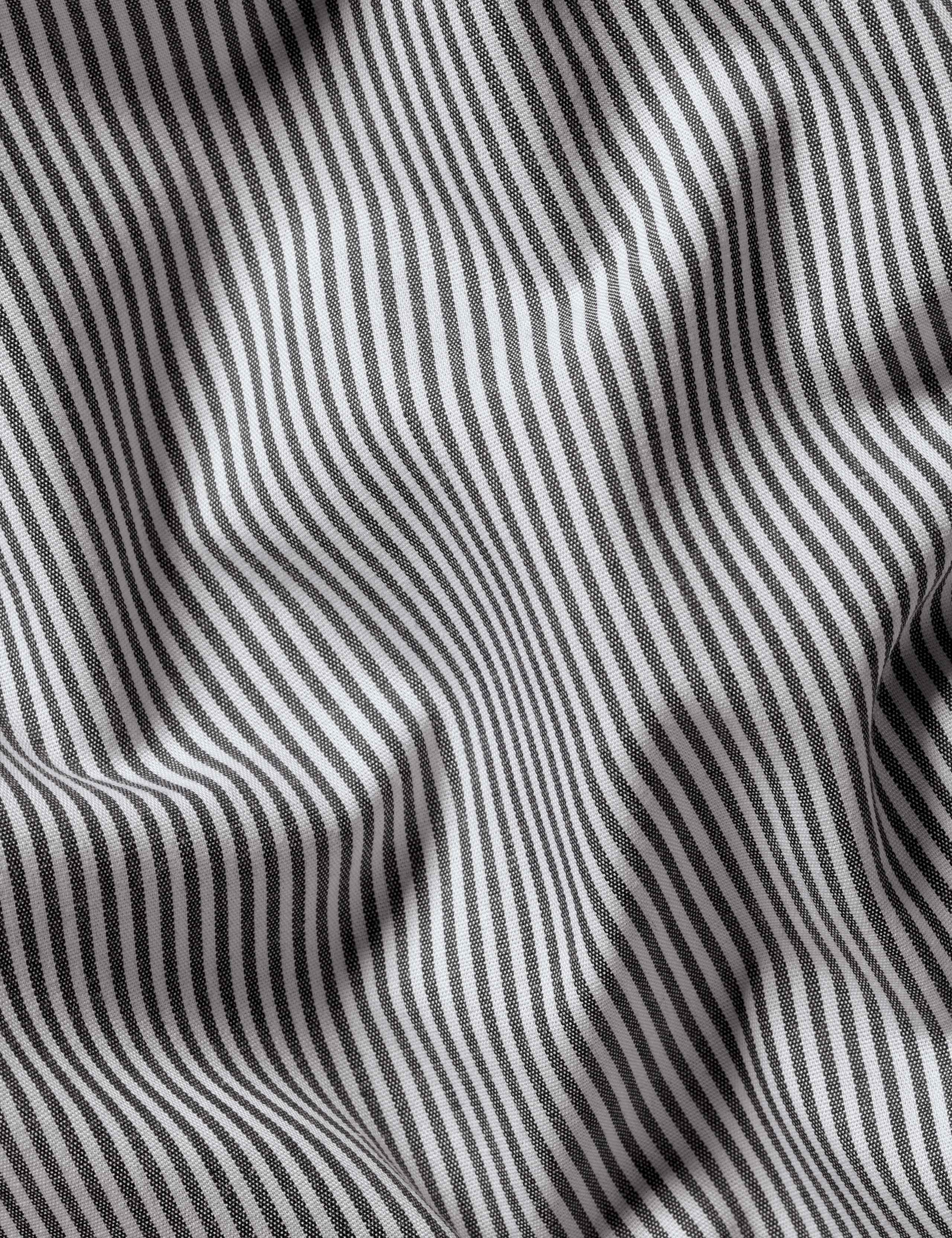 Slim Fit Non Iron Pure Cotton Striped Shirt 6 of 6