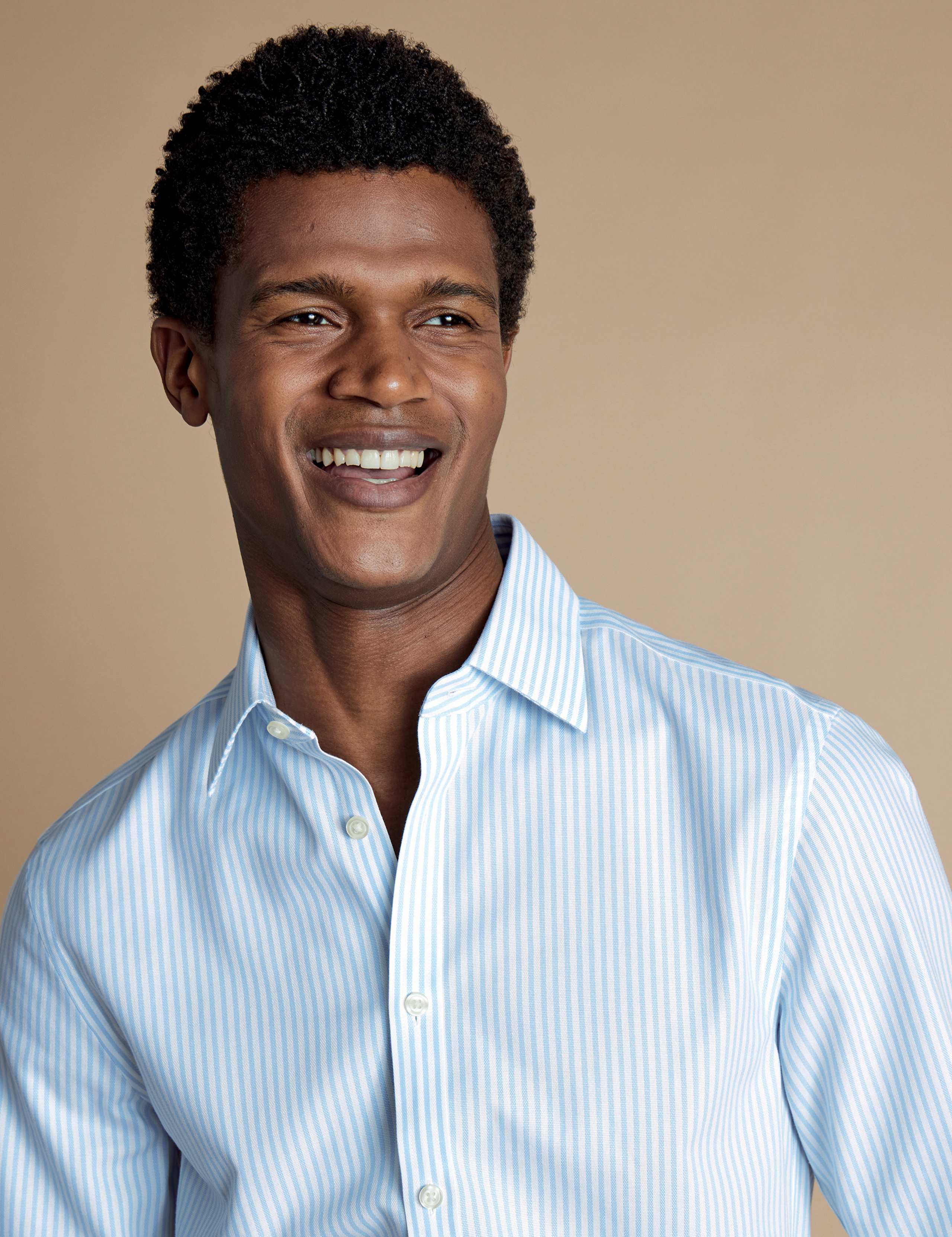 Slim Fit Pure Cotton Striped Oxford Shirt 3 of 6