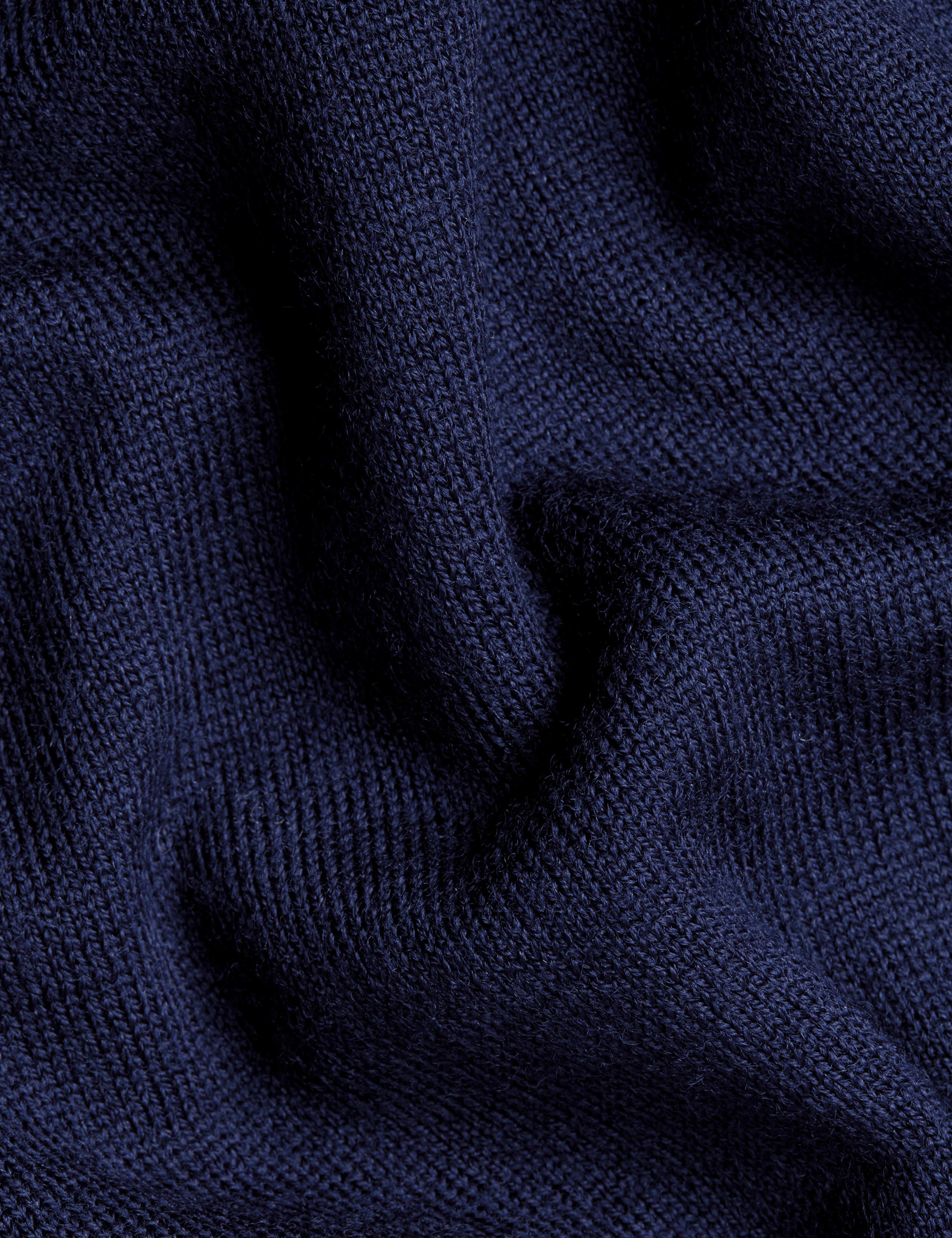 Pure Merino Wool Button Neck Jumper 5 of 5