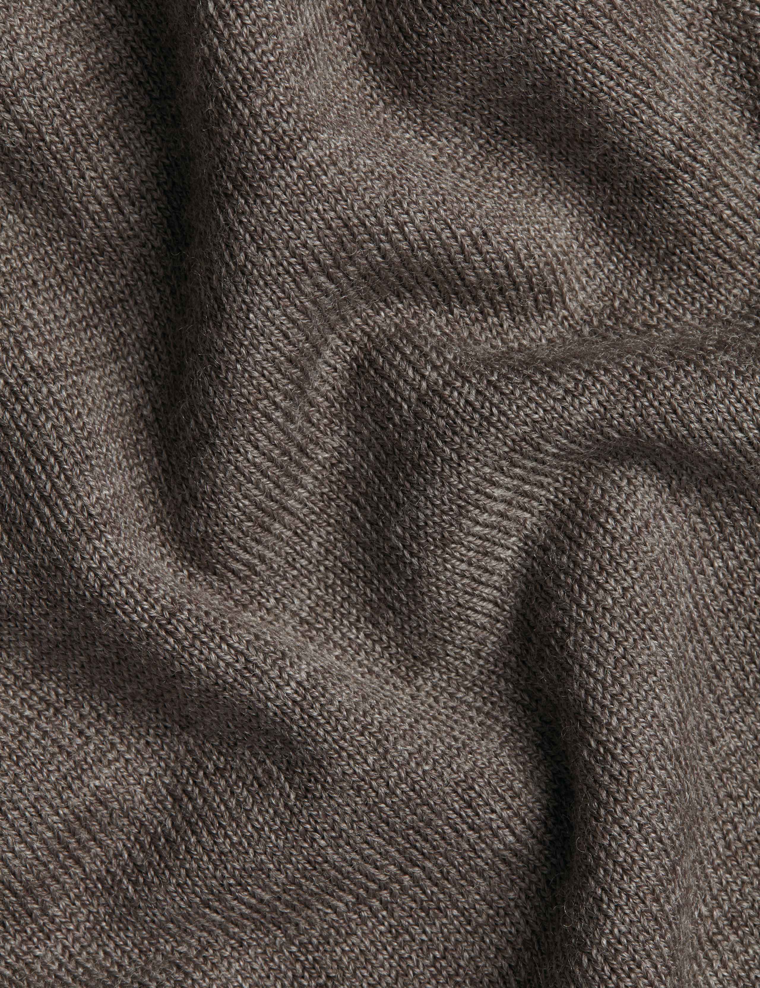 Pure Merino Wool Button Neck Jumper 5 of 5