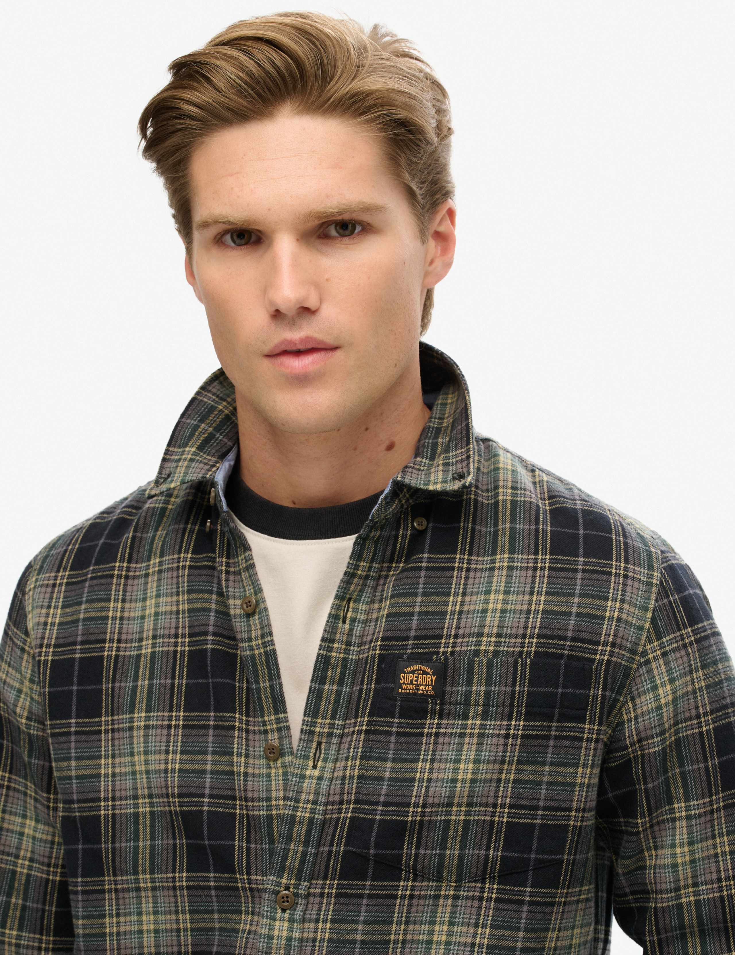 Cotton Check Flannel Shirt 3 of 6