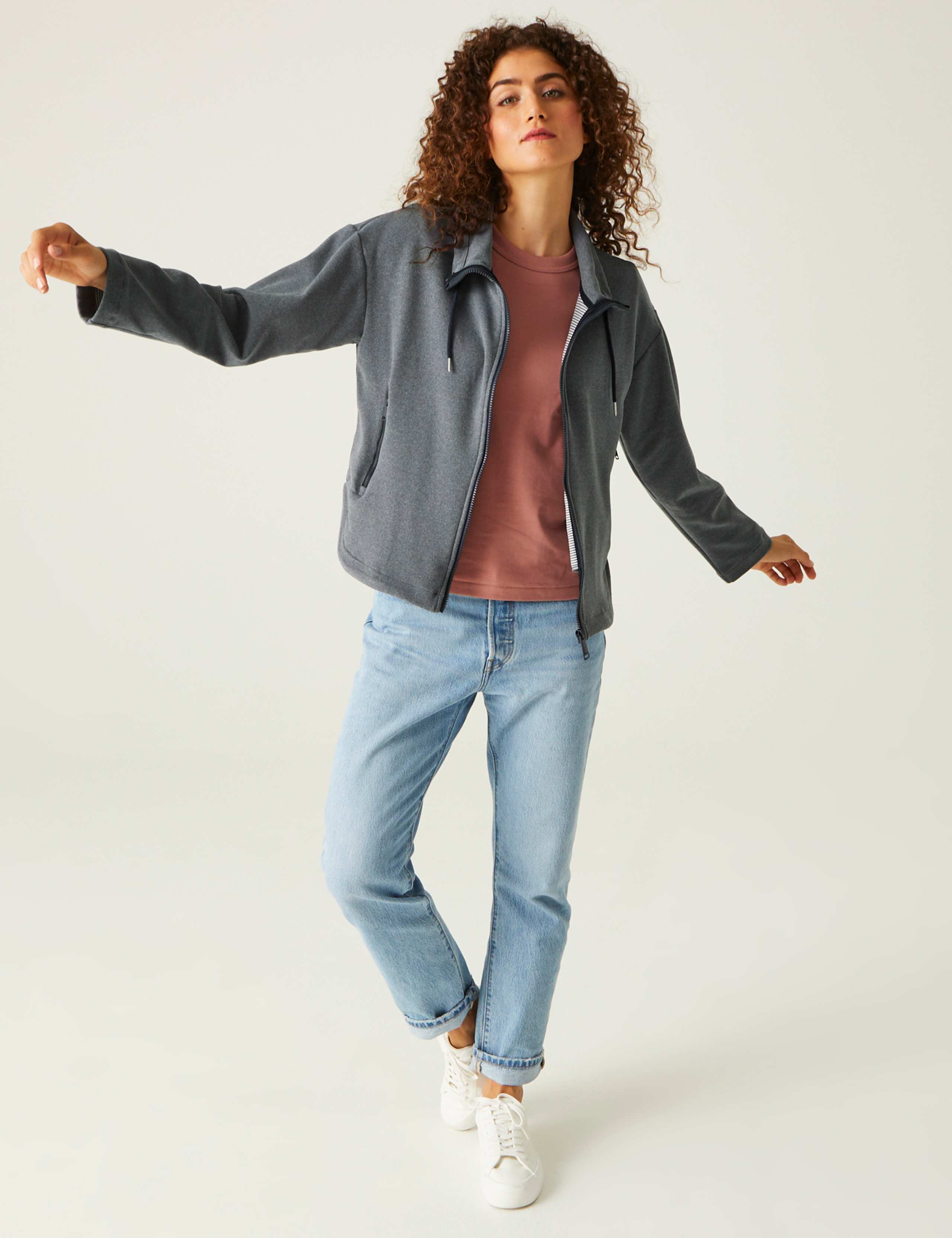 Ashlynn Funnel Neck Fleece 3 of 5