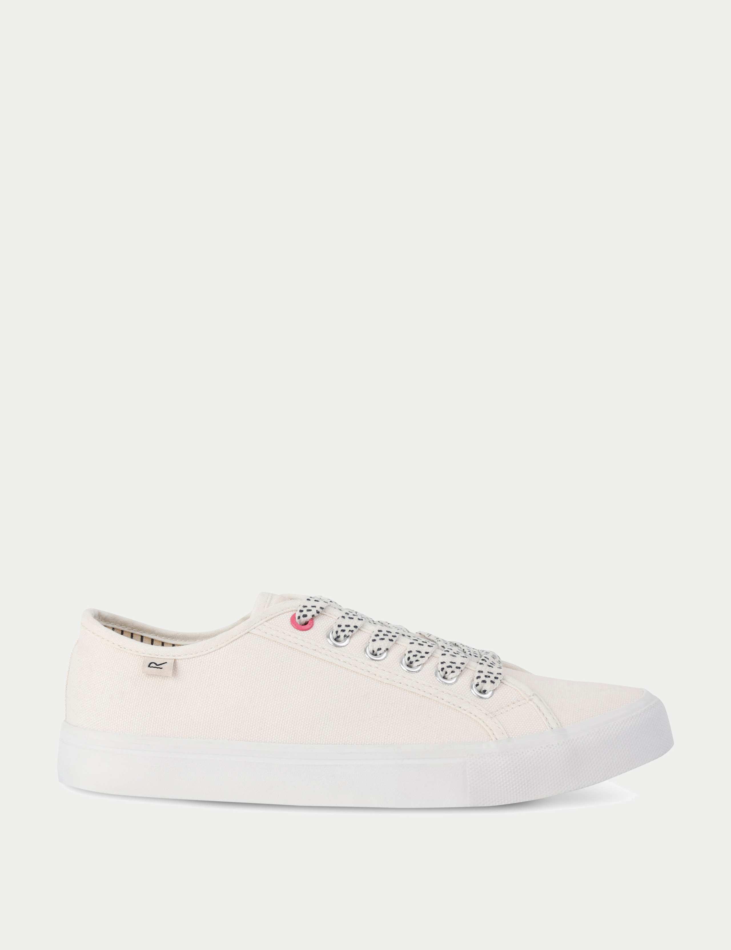 Lady Marine Canvas Lace Up Pumps 1 of 6