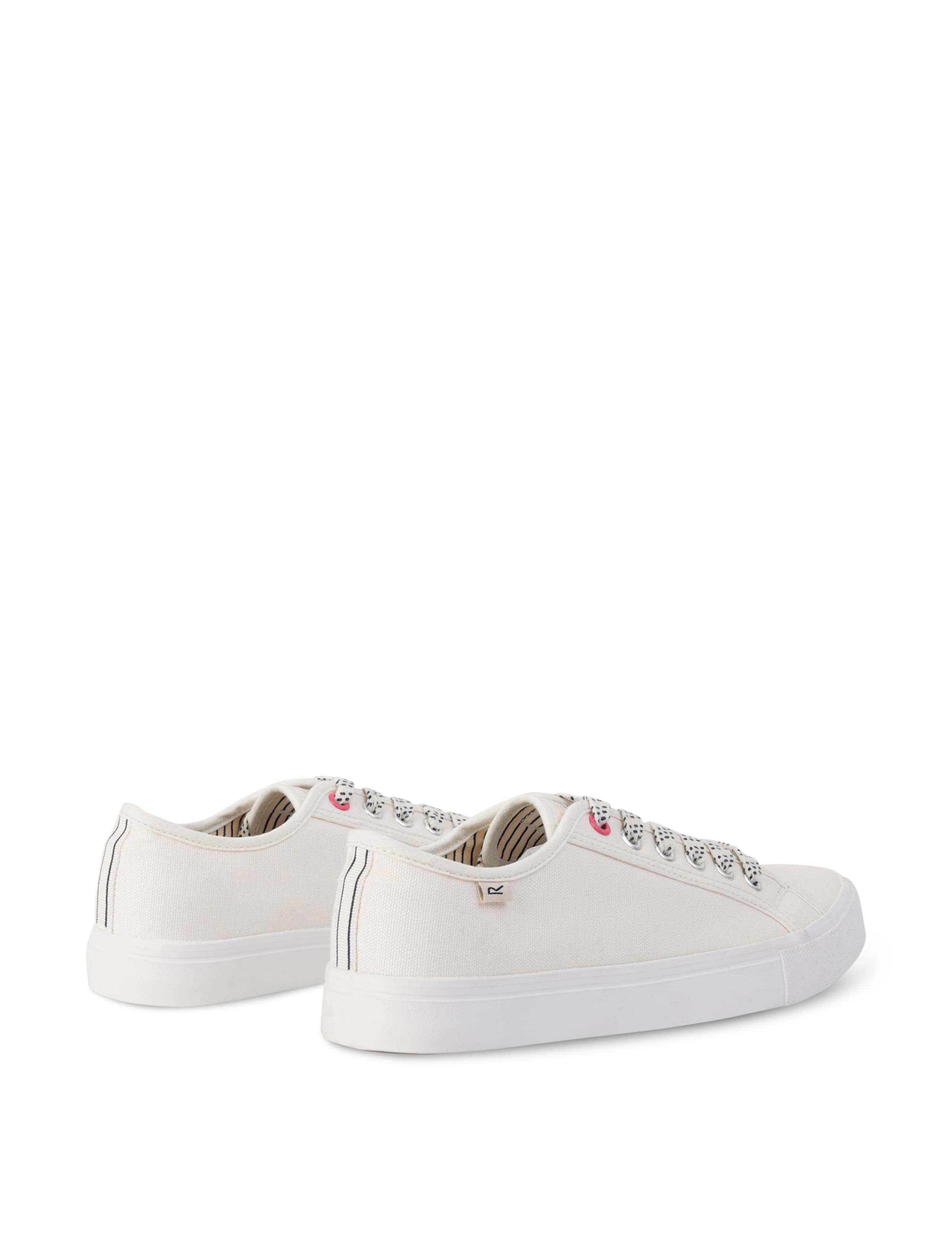 Lady Marine Canvas Lace Up Pumps 3 of 6