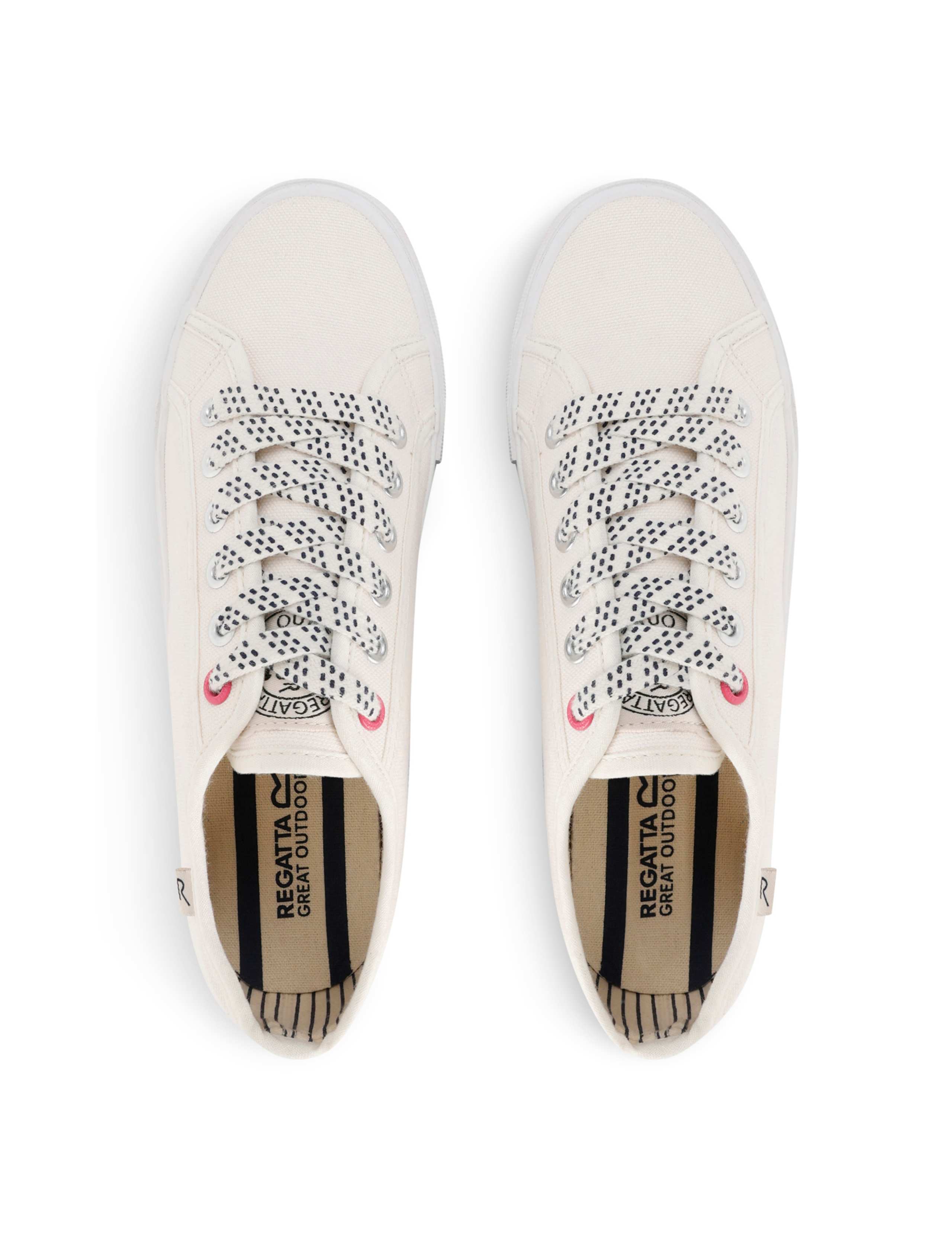 Lady Marine Canvas Lace Up Pumps 6 of 6