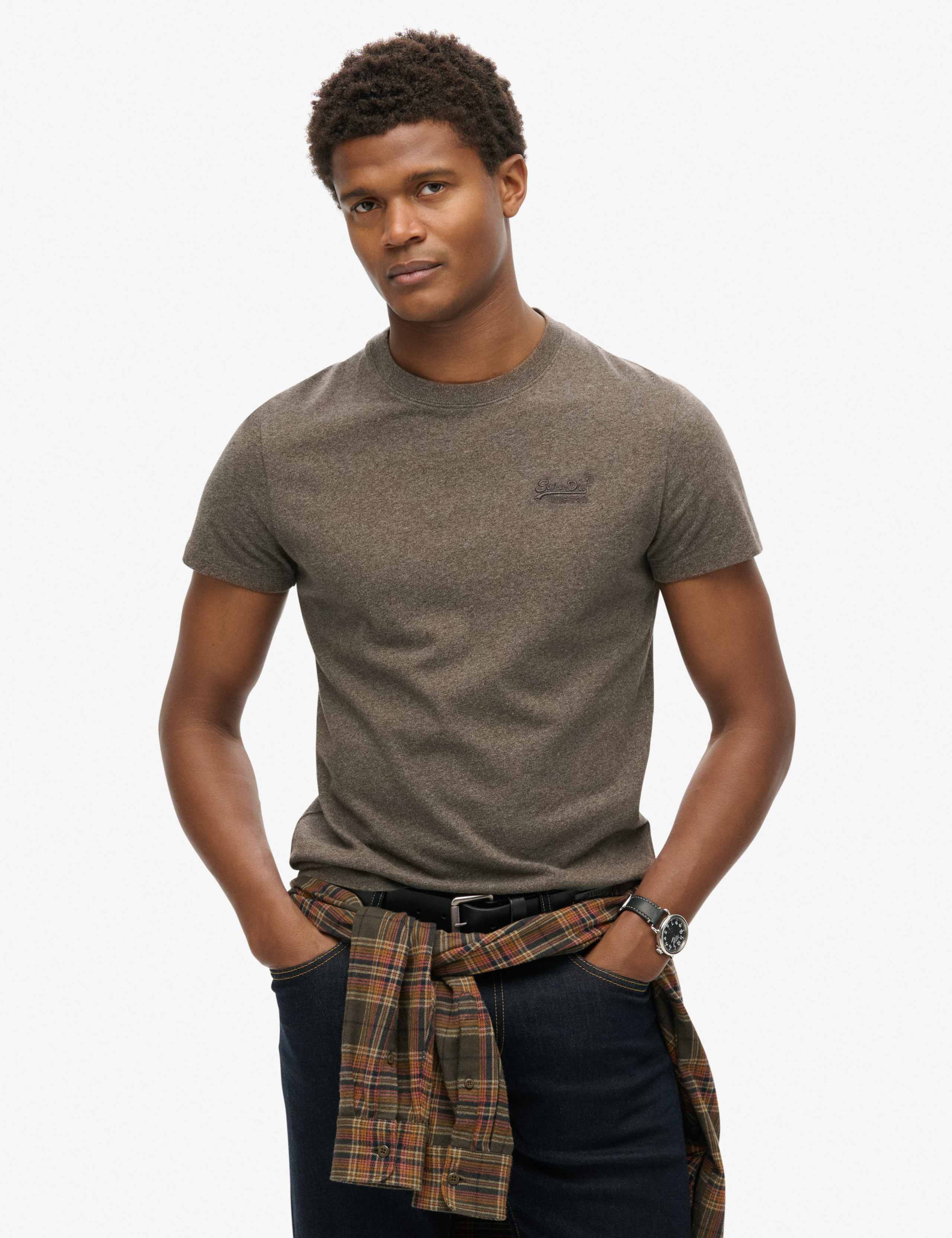 Slim Fit Pure Cotton T-Shirt 1 of 6