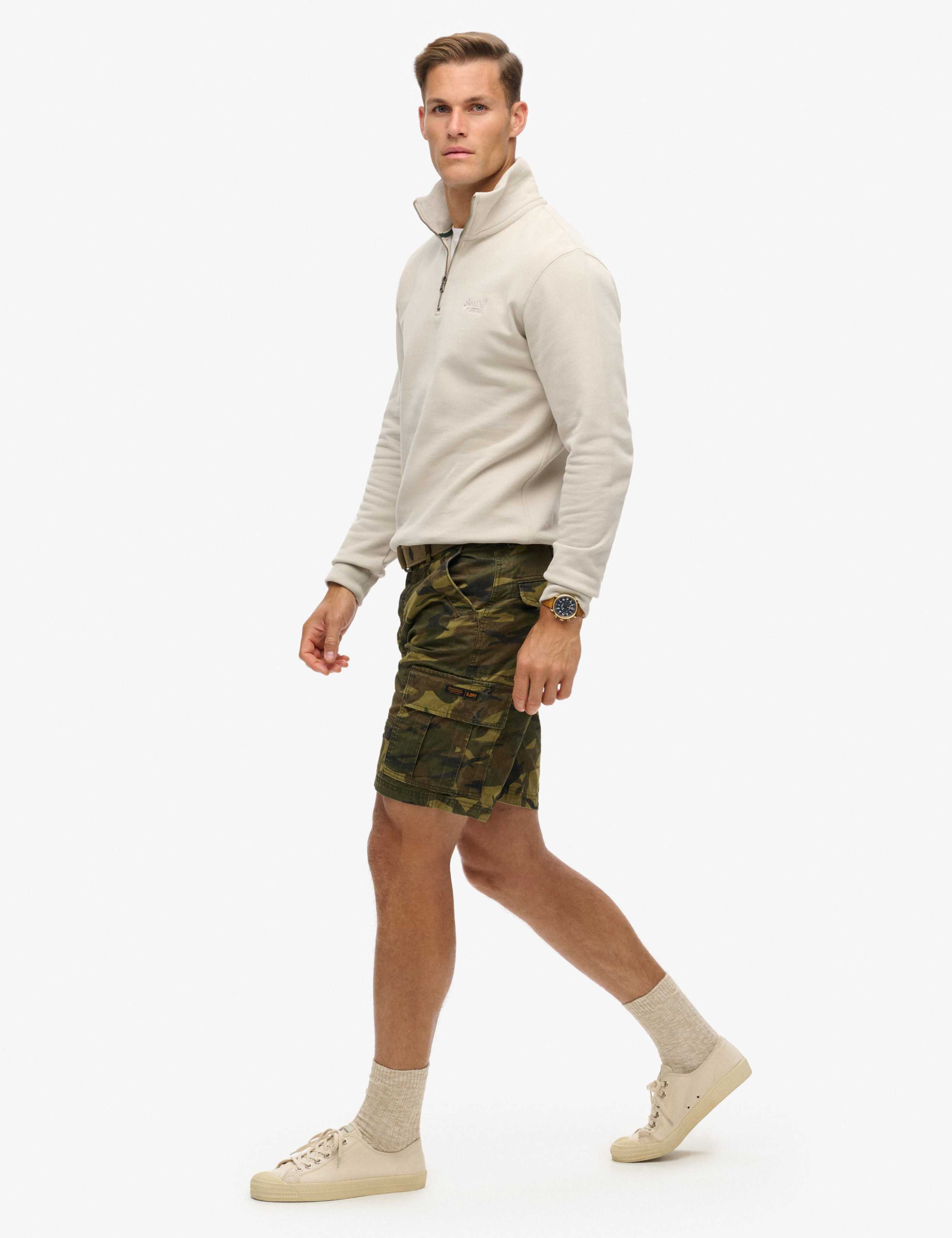Loose Fit Pure Cotton Cargo Shorts 4 of 8
