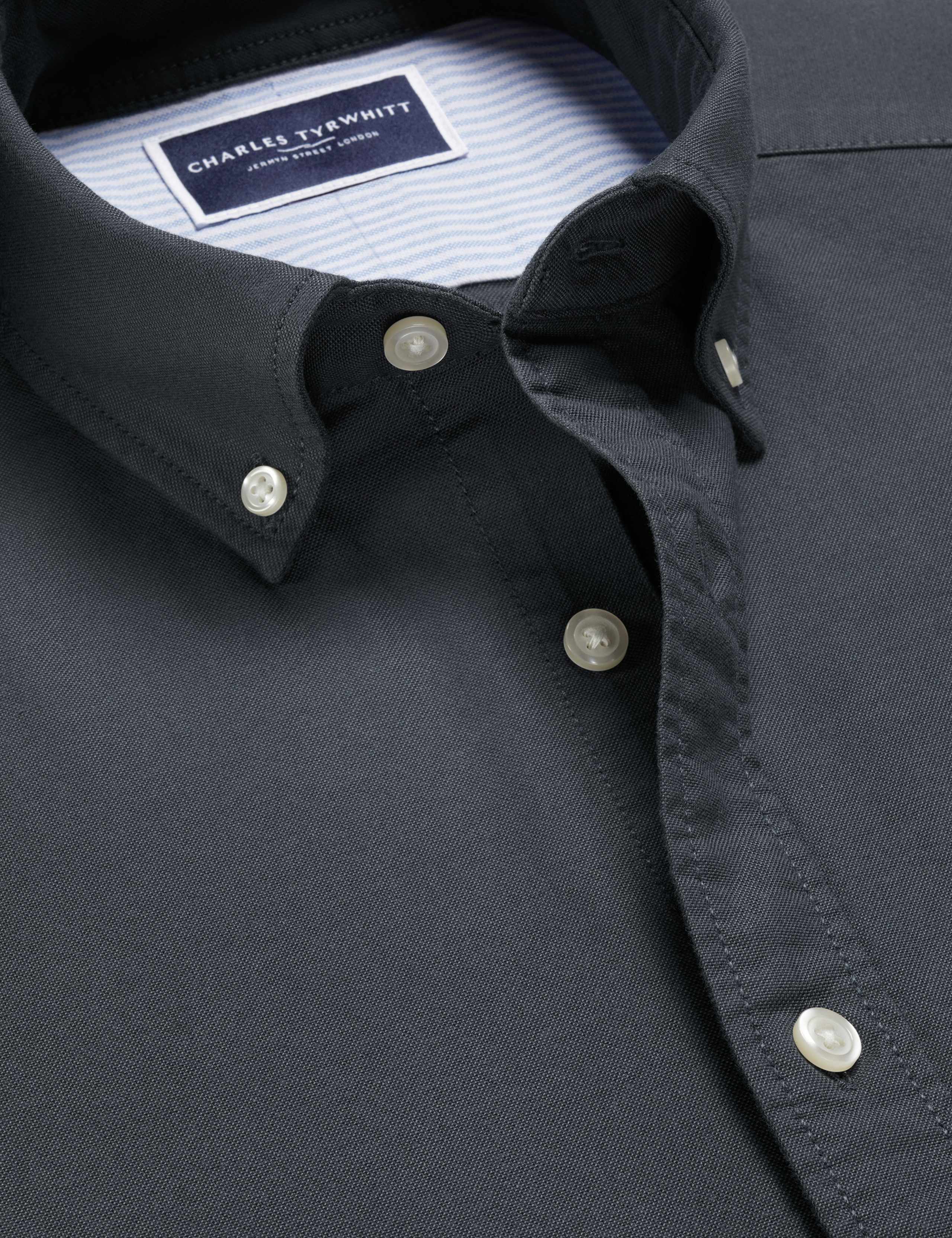 Slim Fit Pure Cotton Washed Oxford Shirt 6 of 7
