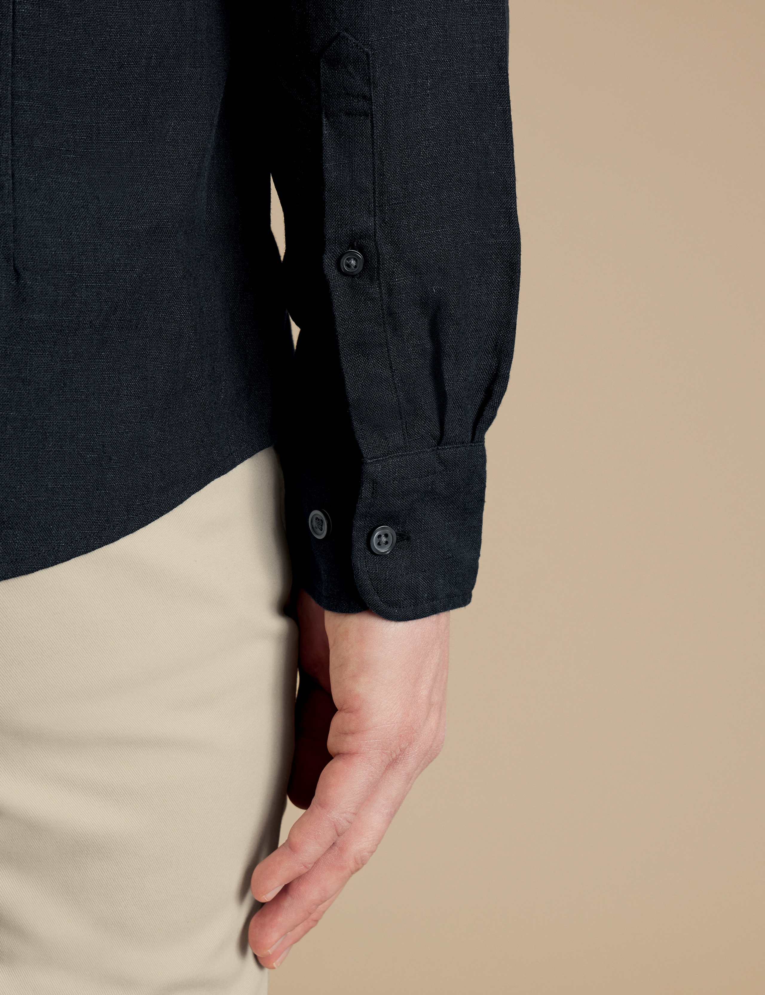 QT Slim Fit Pure Linen Shirt 5 of 7