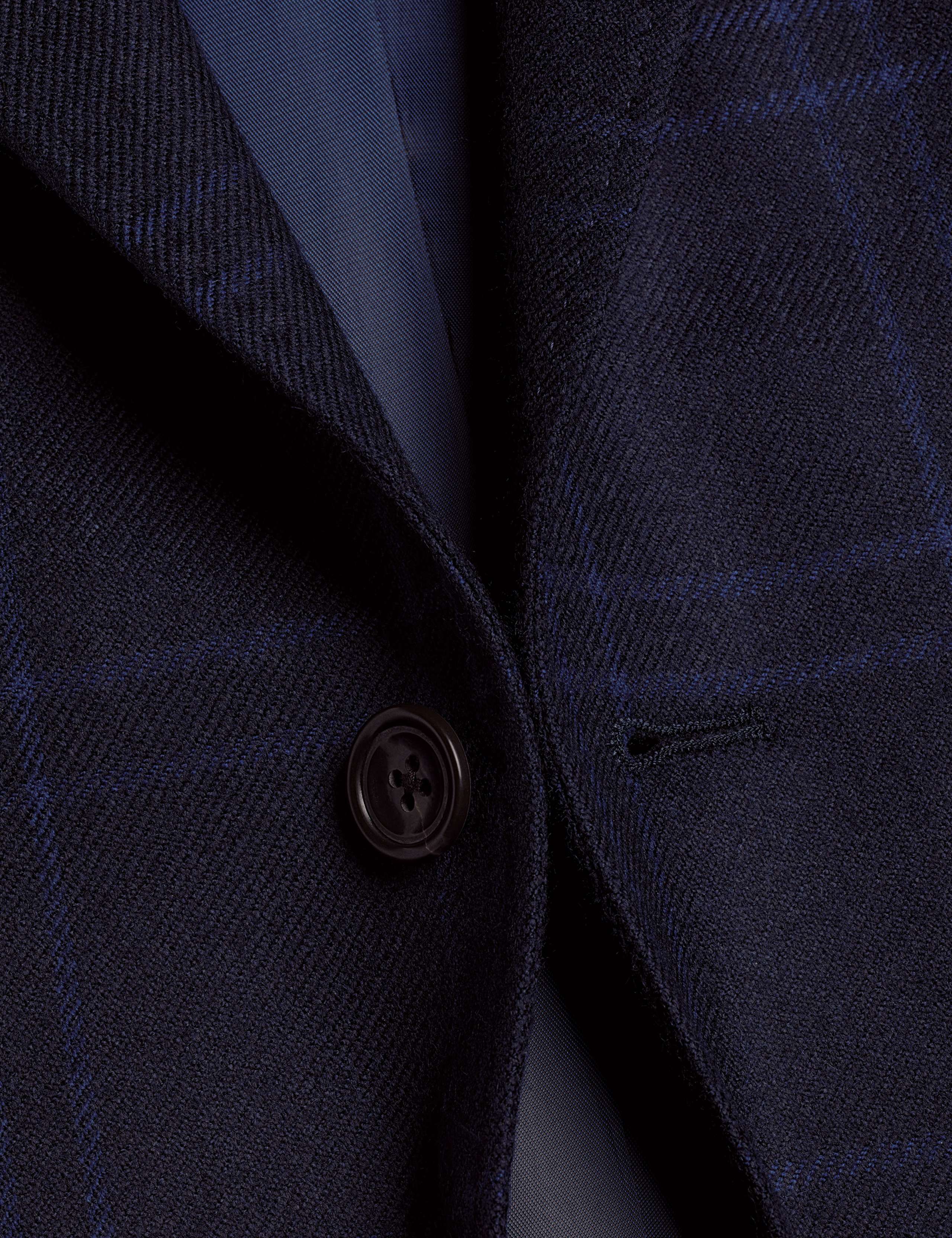 Slim Fit Pure Wool Check Suit Jacket 5 of 5