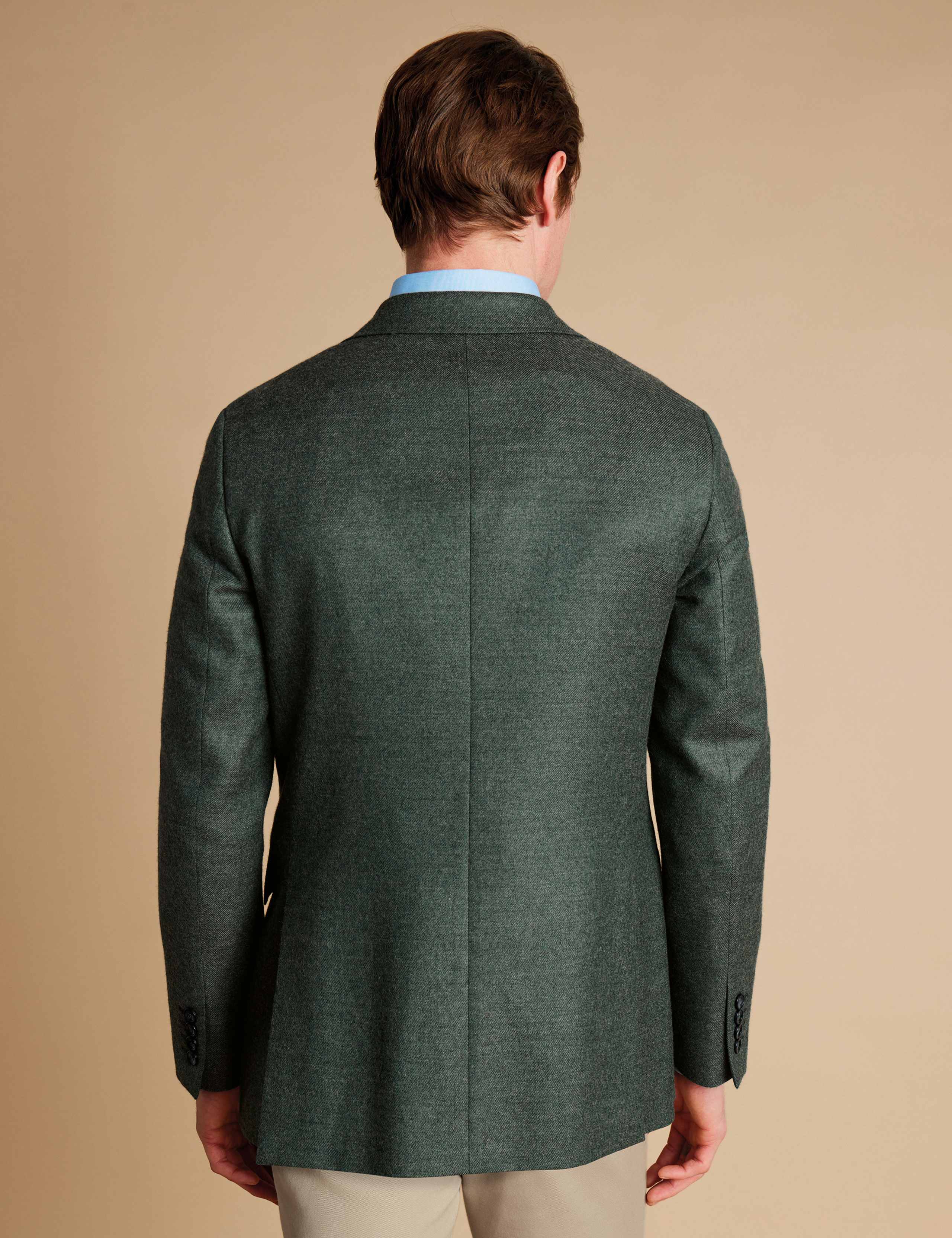 Slim Fit Pure Wool Twill Blazer 3 of 5