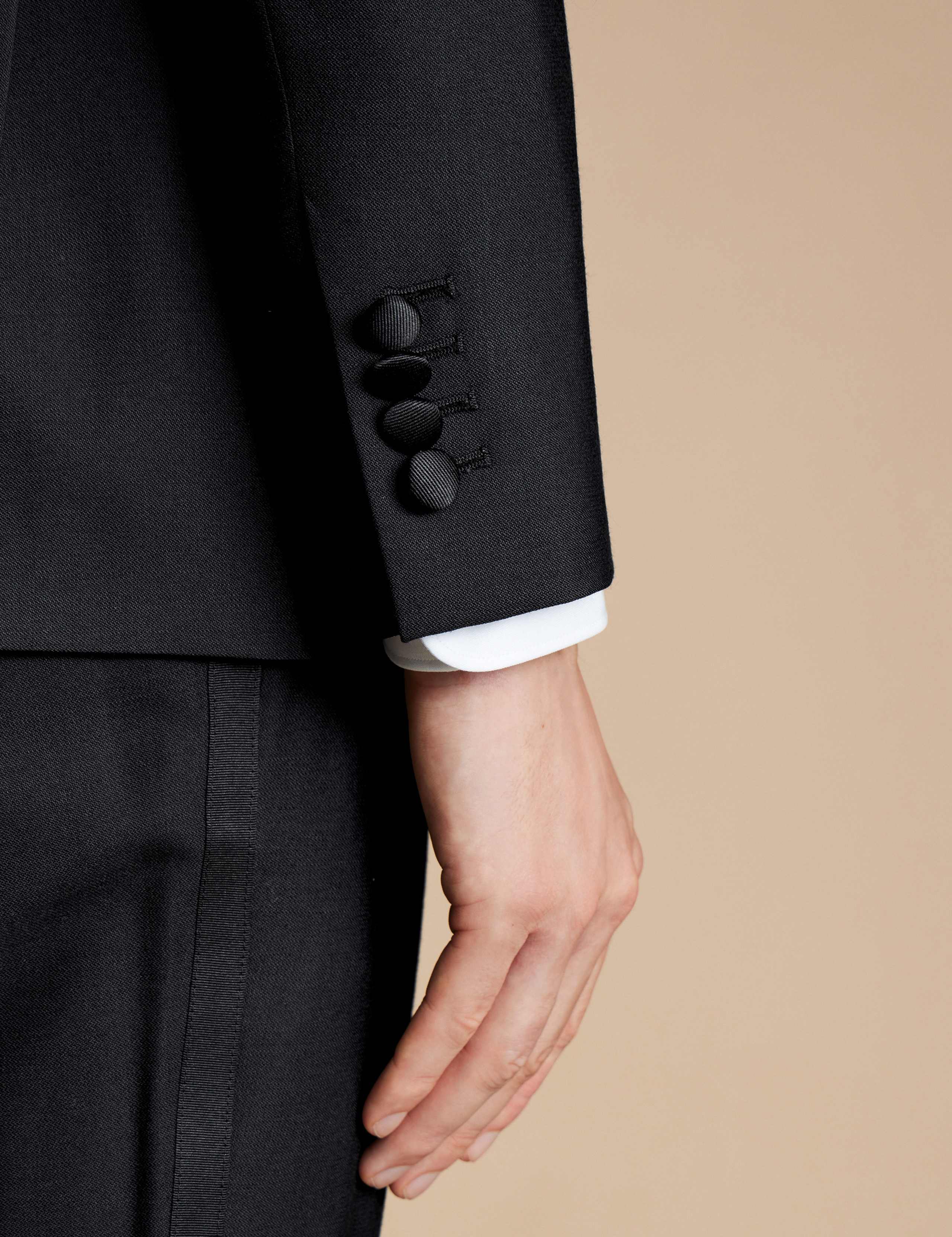 Slim Fit Pure Wool Tuxedo Jacket 5 of 6