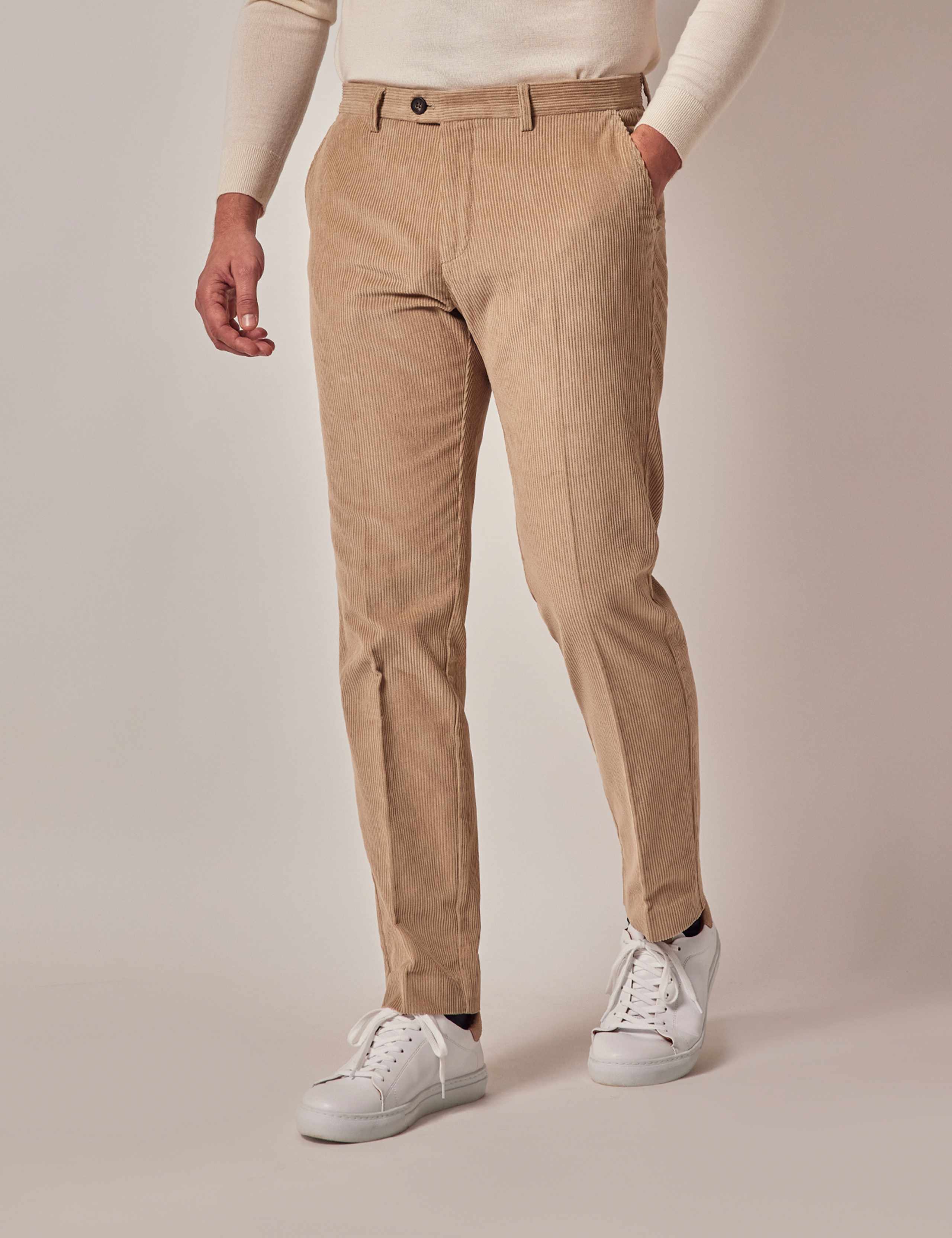 Regular Fit Corduroy Chinos 3 of 4