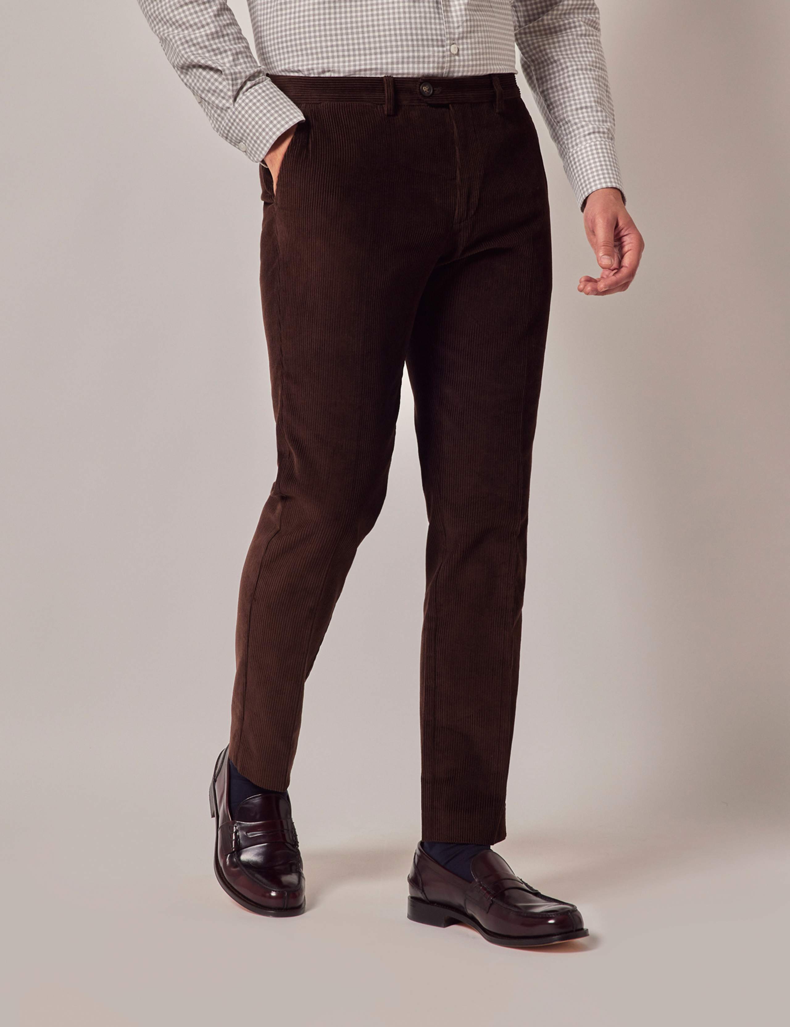 Regular Fit Corduroy Chinos 1 of 3