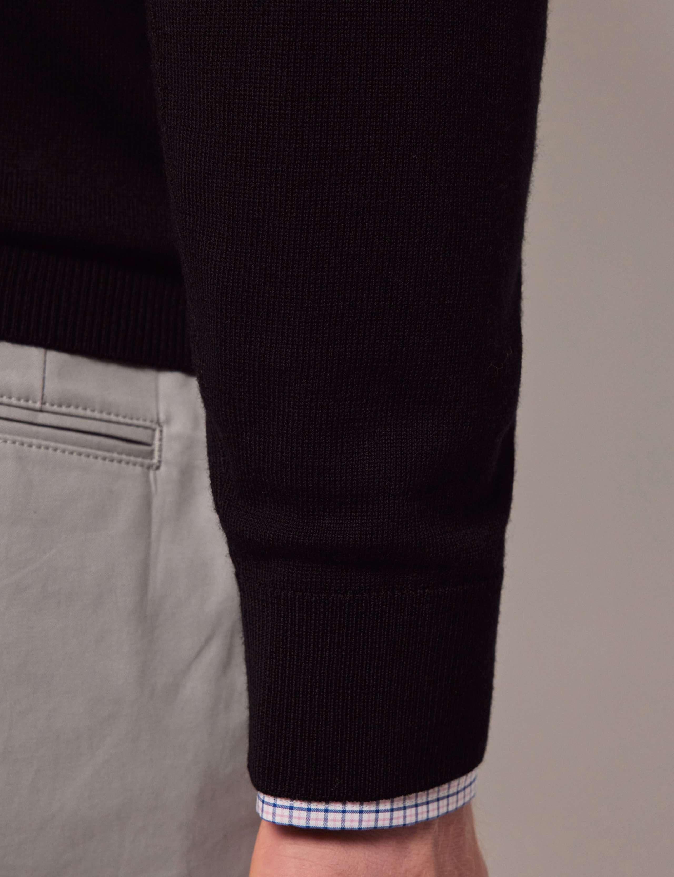 Pure Wool Half Zip Jumper 4 of 5