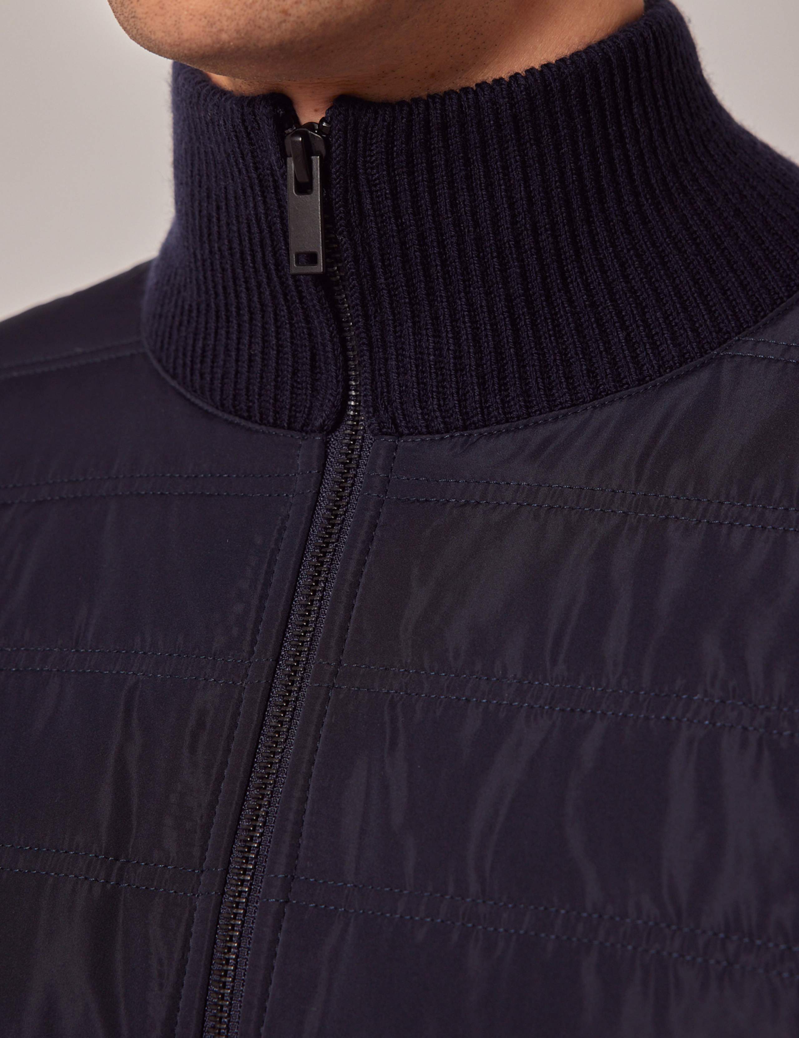 Zip Up Hybrid Jacket 6 of 9