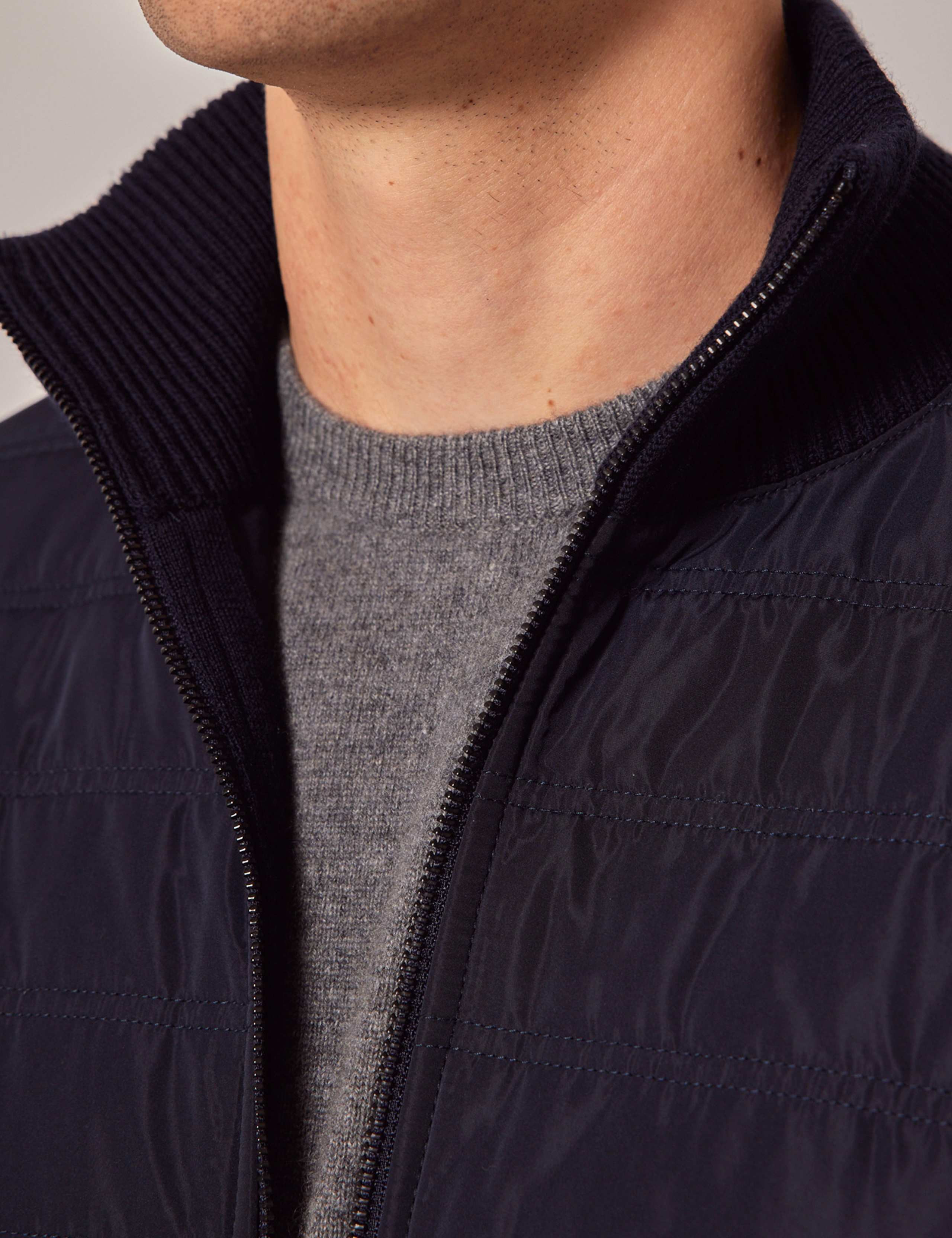 Zip Up Hybrid Jacket 7 of 9
