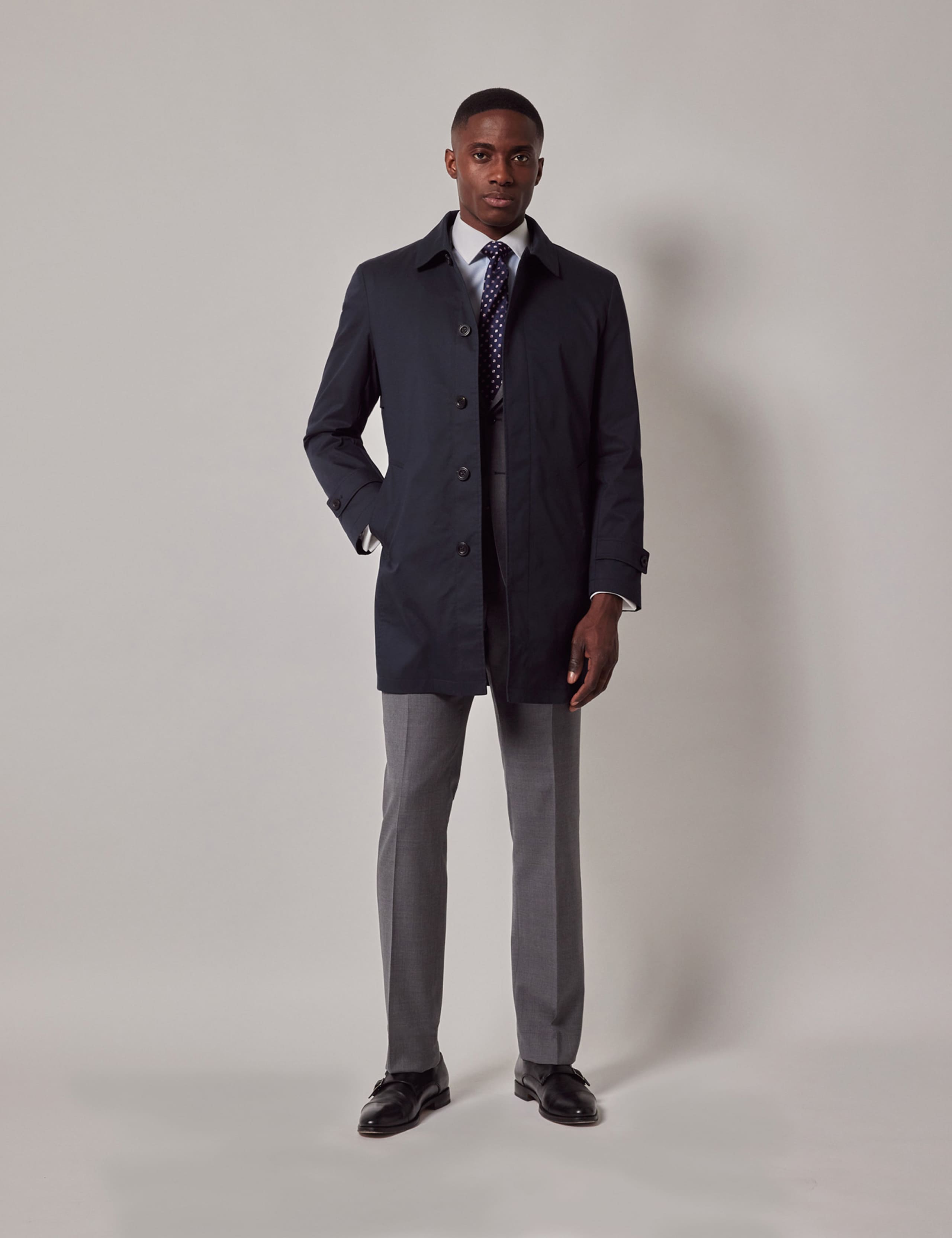 Cotton Rich Removable Lining Mac 2 of 8