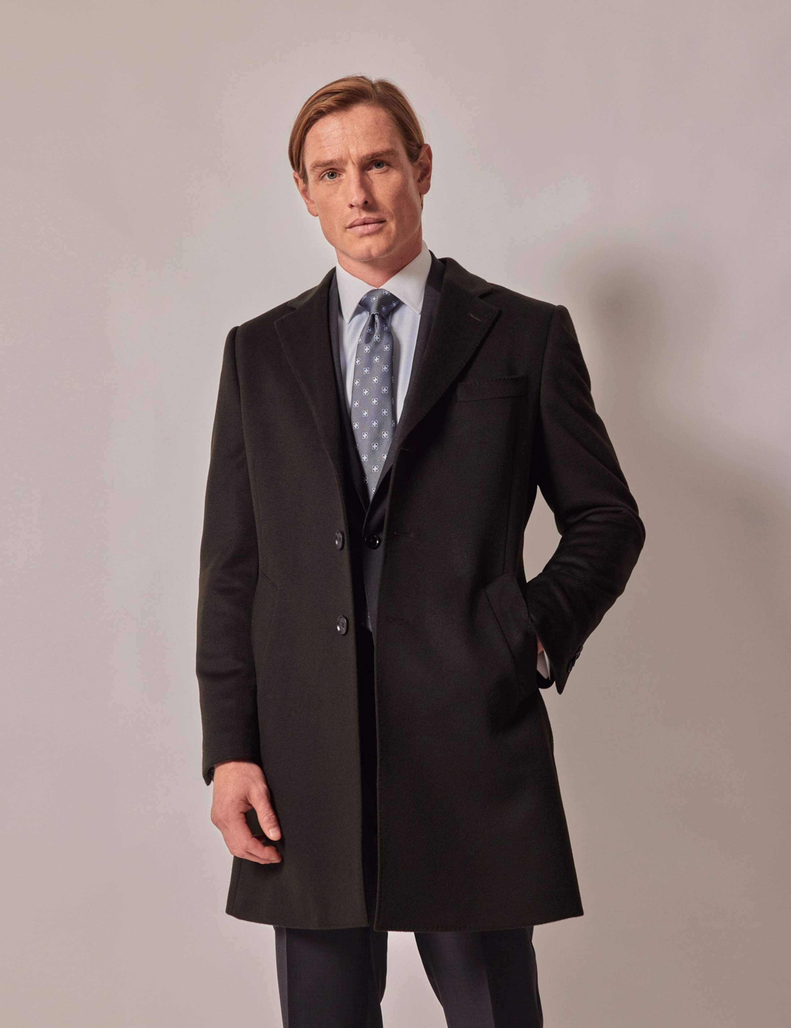 Pure Wool Overcoat 1 of 9