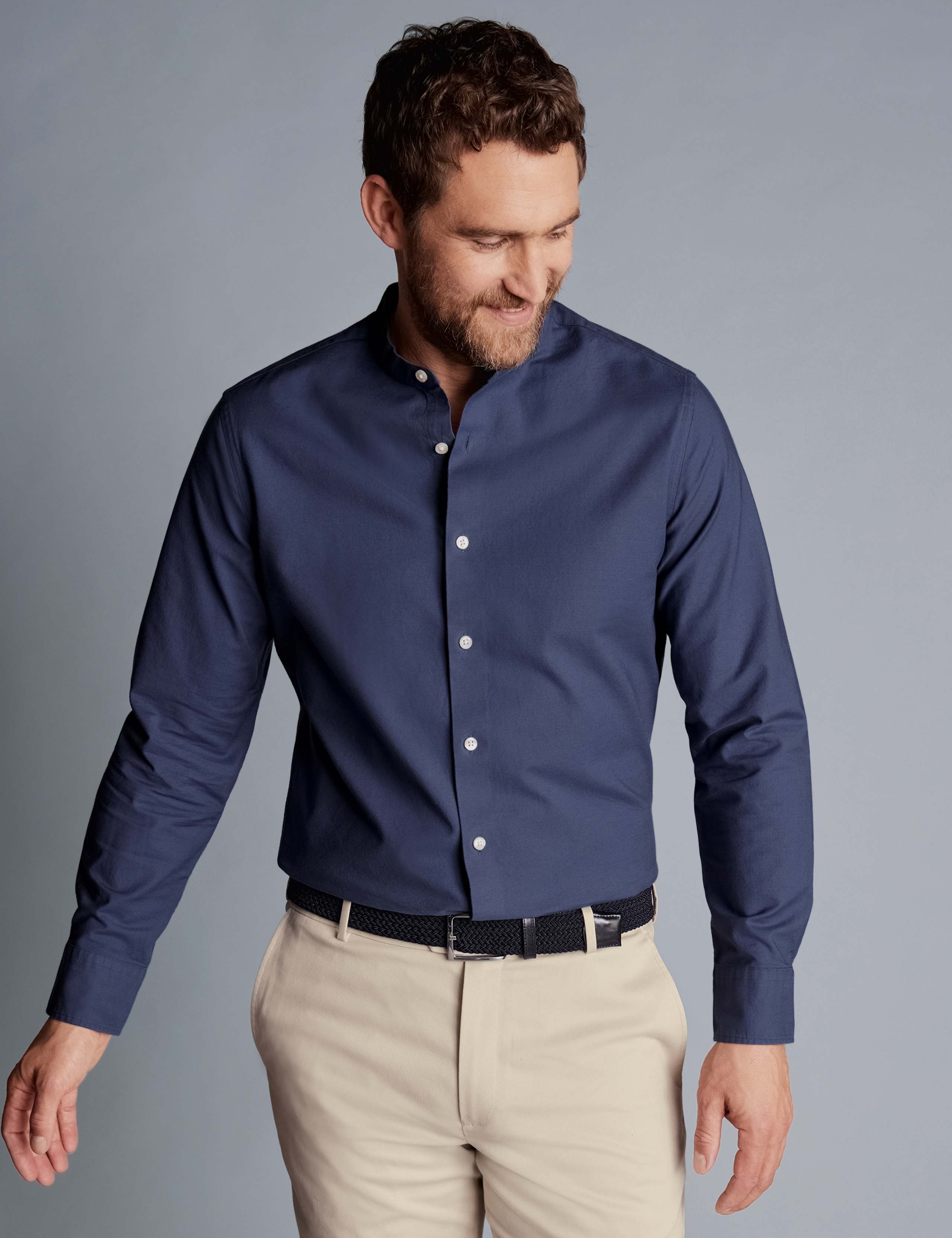 Slim Fit Pure Cotton Oxford Shirt 2 of 6
